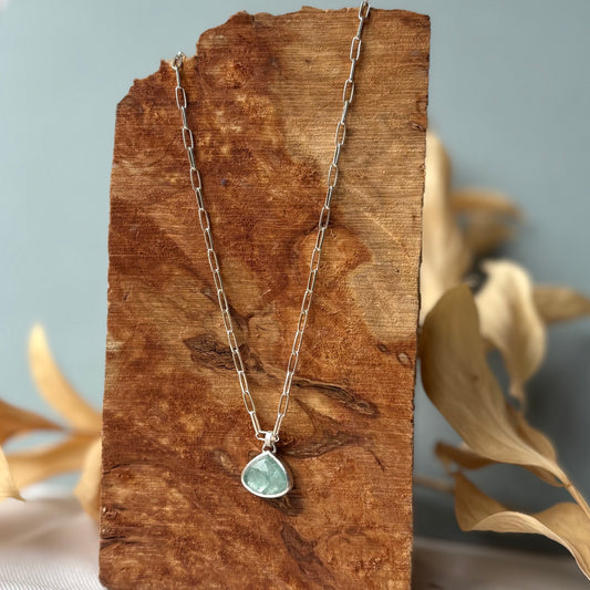 Andrea Mueller, Kyanite Teardrop Necklace