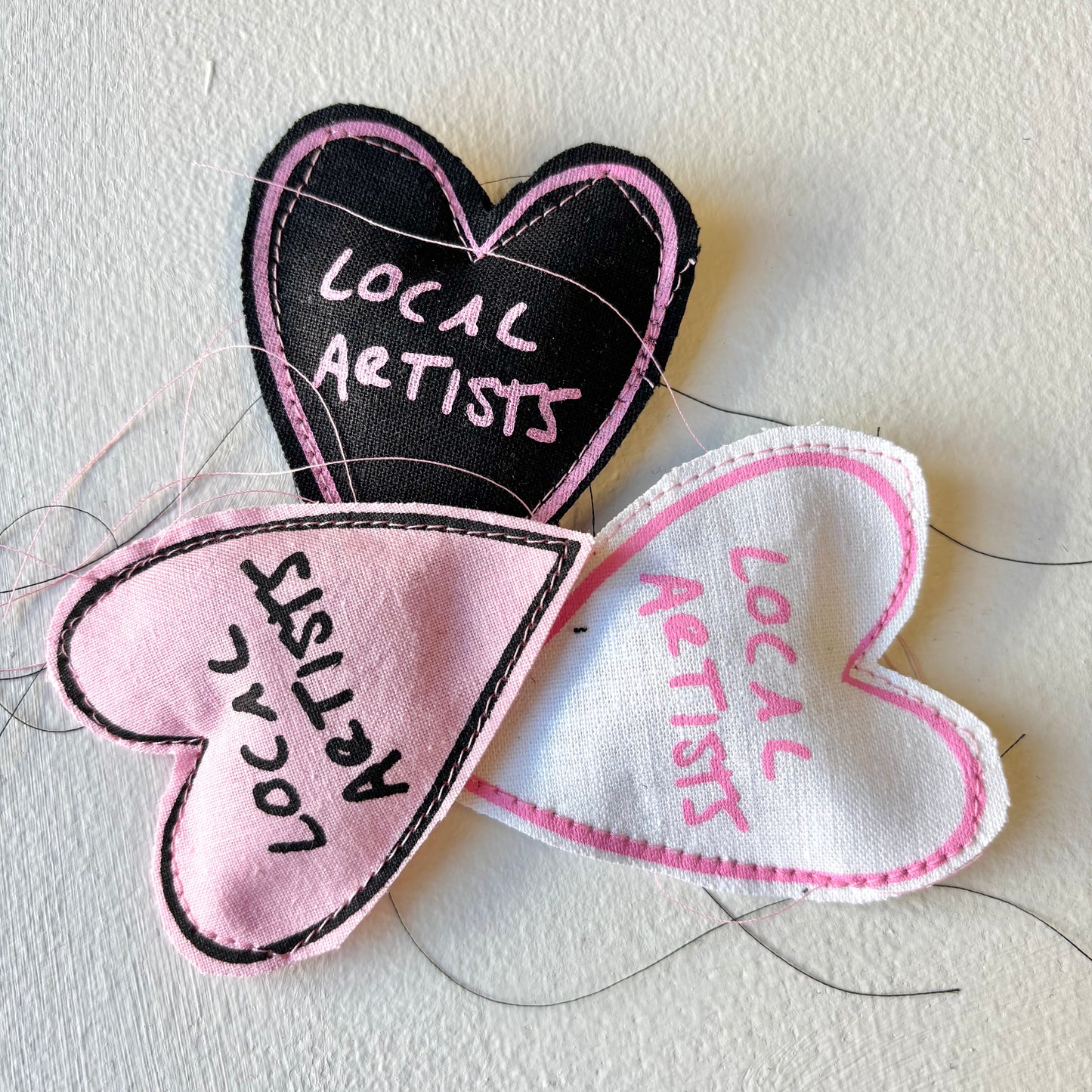 Olivia Mae Sinclair, Valentine's Day Conversational Hearts - LOCAL ARTISTS