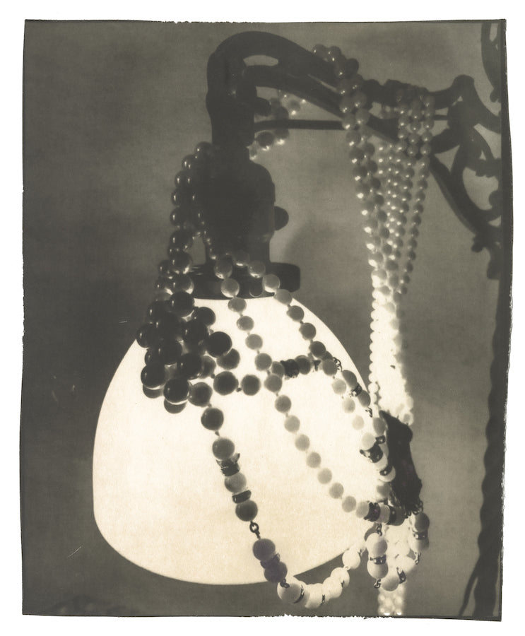 Joy Kardish, Lamp with Pearls-4