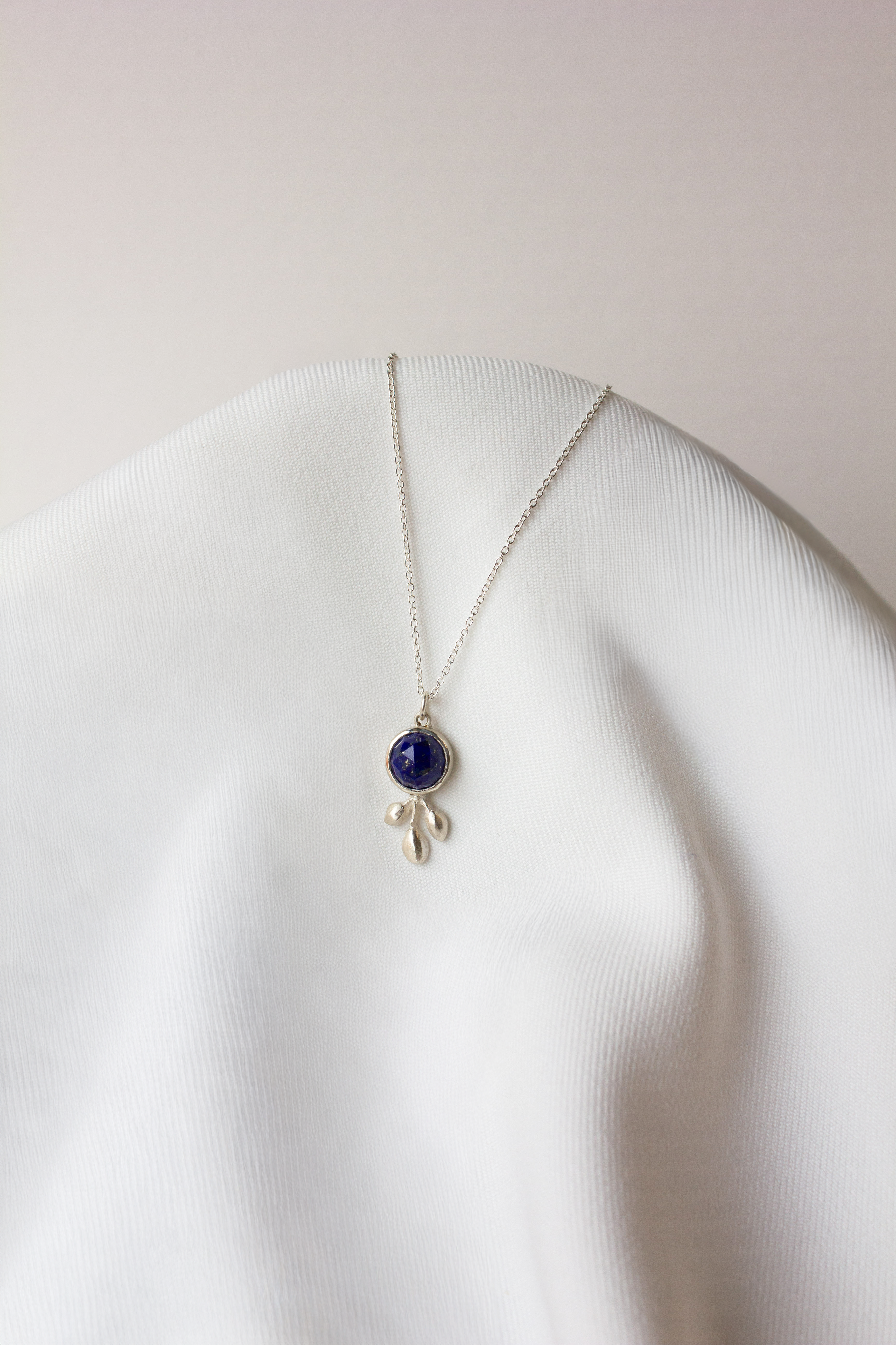 Andrea Mueller, Lapis and Buds Necklace-3