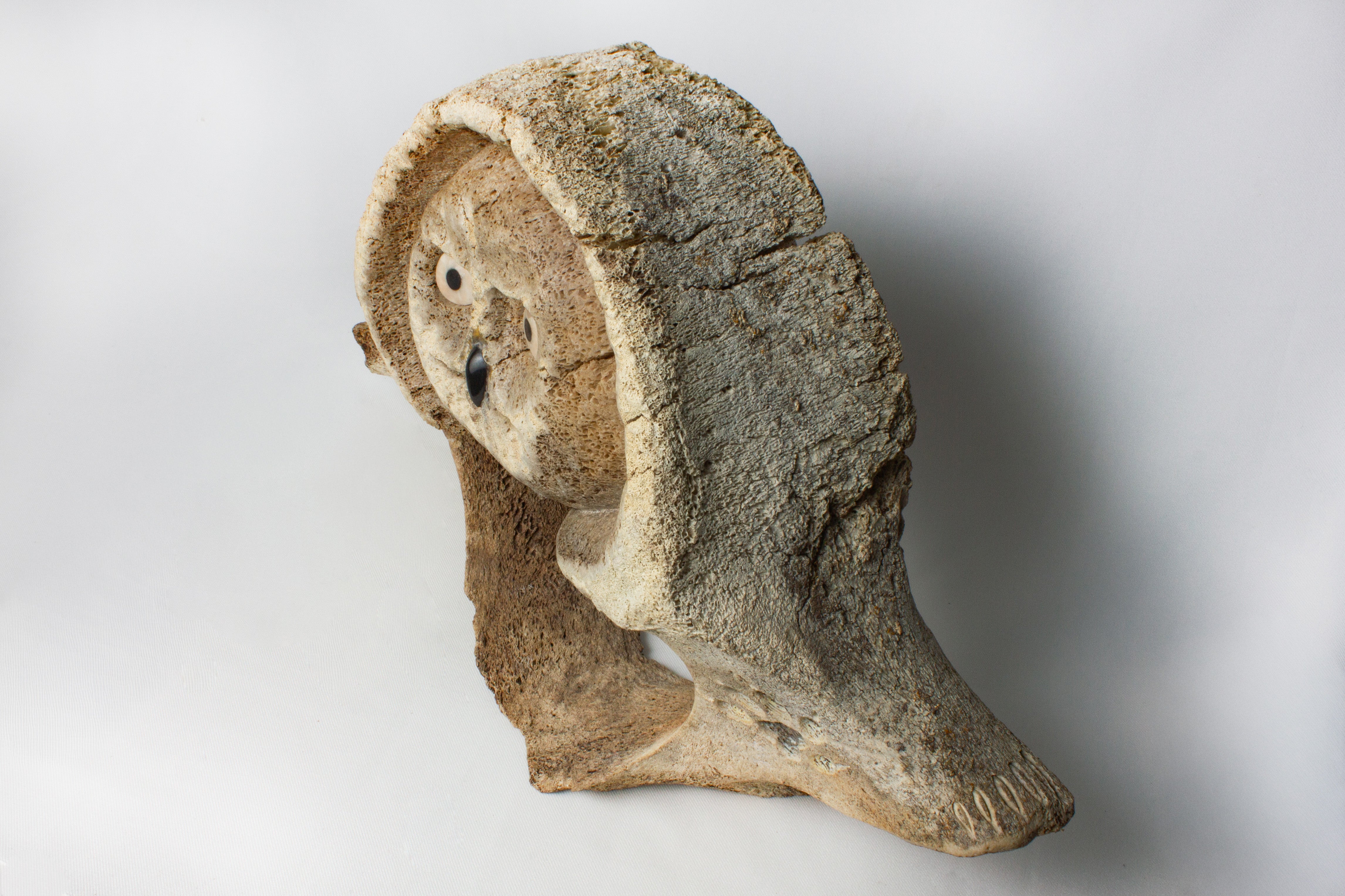 Janus Faced Vertebrae, Manasie Akpaliapik (Inuit, Arctic Bay)-4