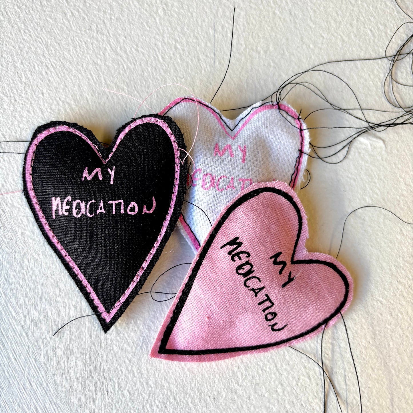 Olivia Mae Sinclair, Valentine's Day Conversational Hearts - MY MEDICATION