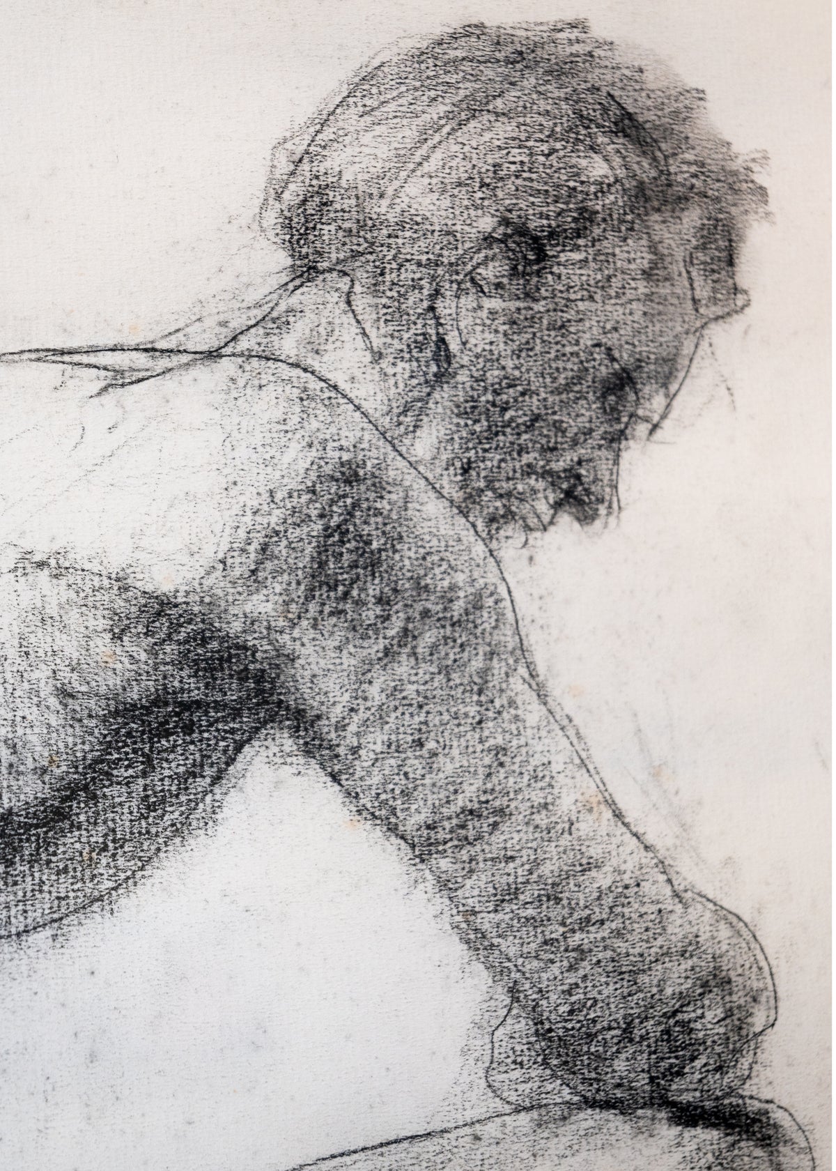 James Boyd, Male ASL Sketch Charcoal-3