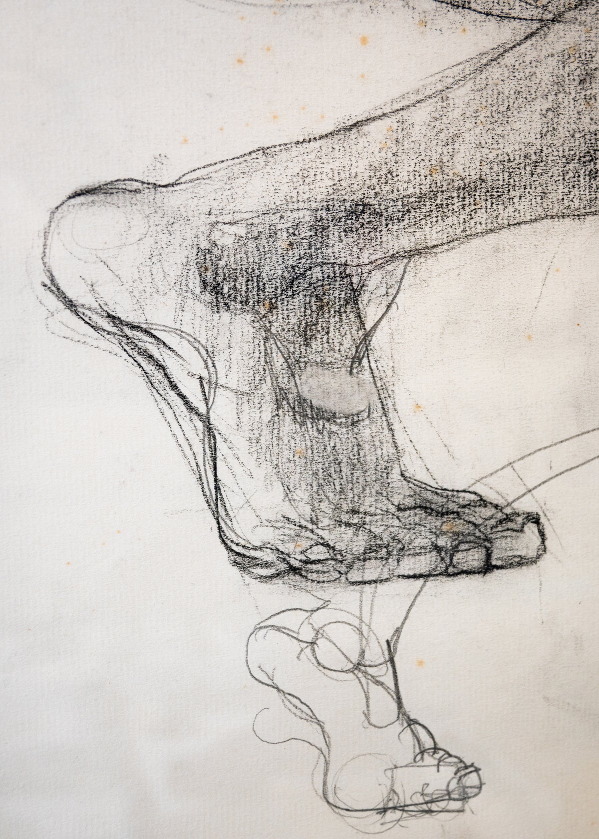 James Boyd, Male ASL Sketch Charcoal