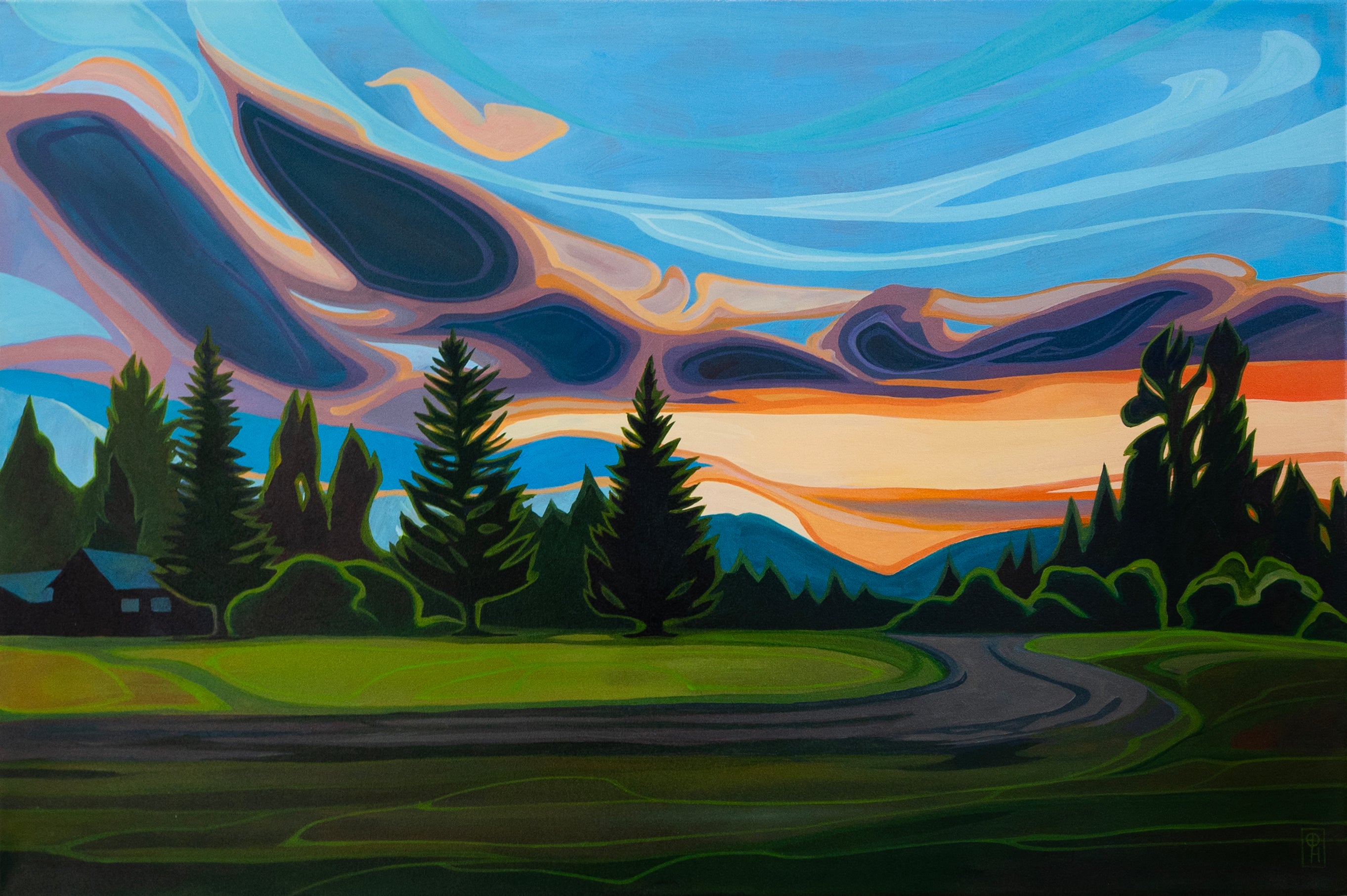 Erica Hawkes, Night Descending-1