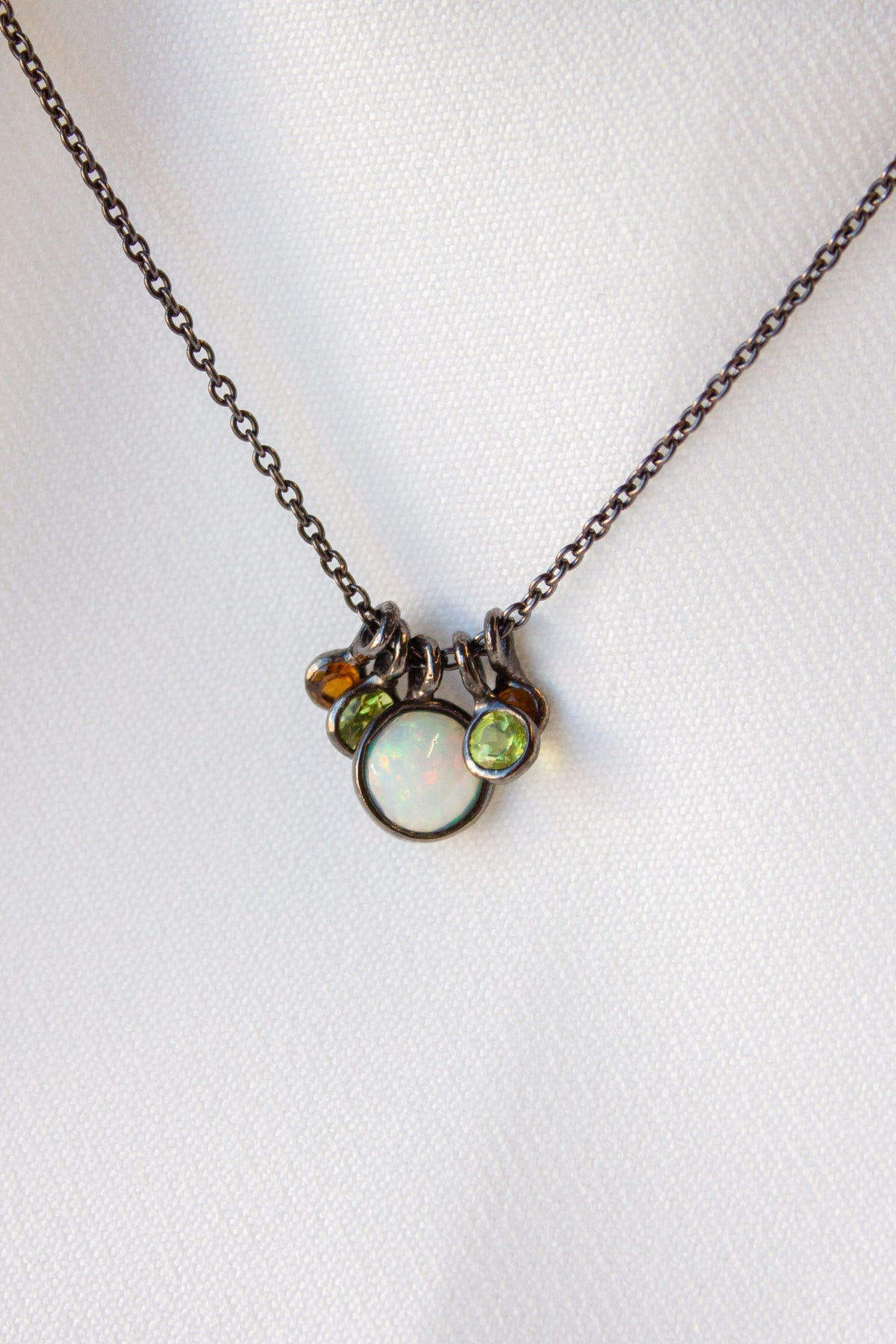 Out Designs, Opal Charm Necklace-3