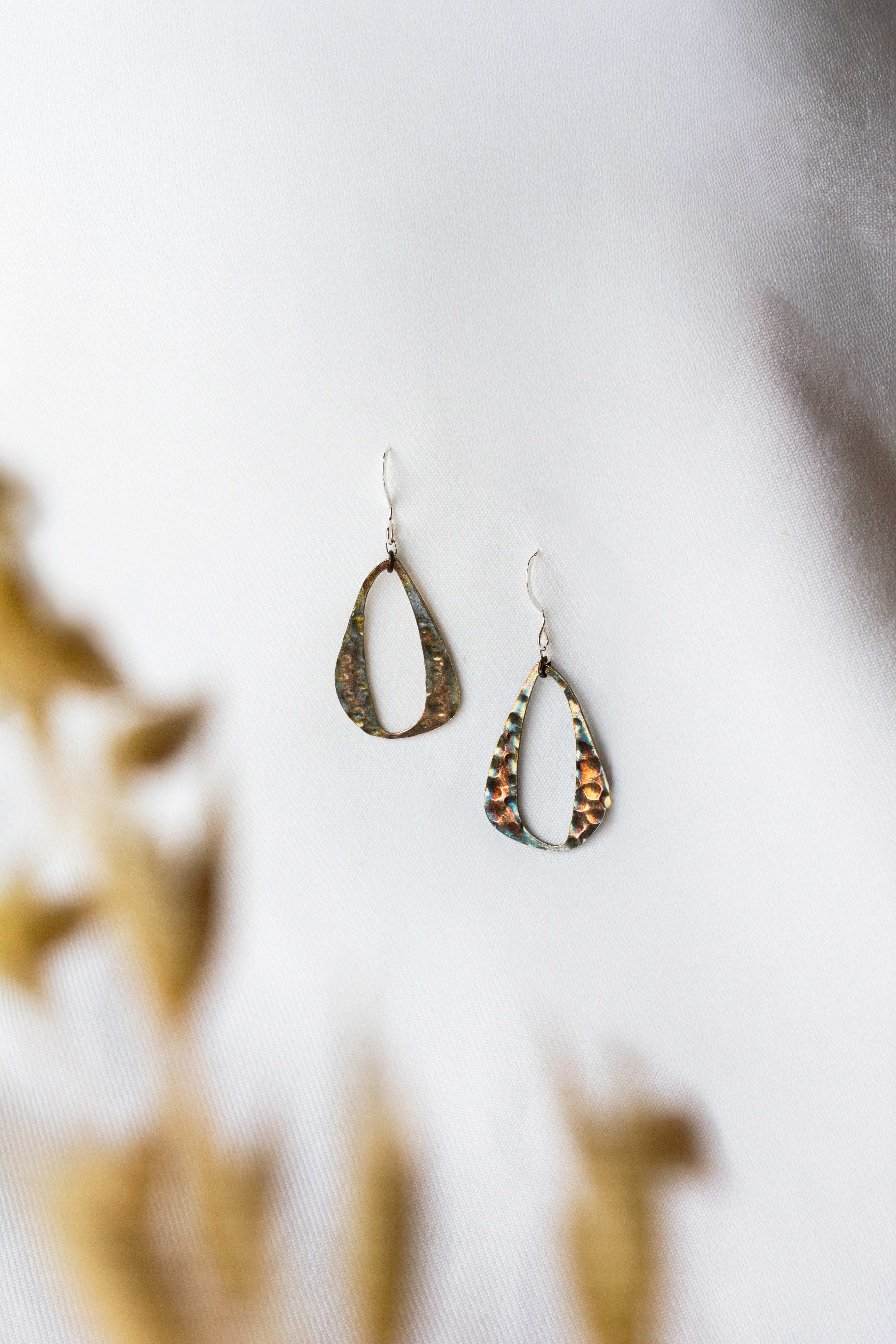 Brenda Wong, Open Teardrop Earrings-1