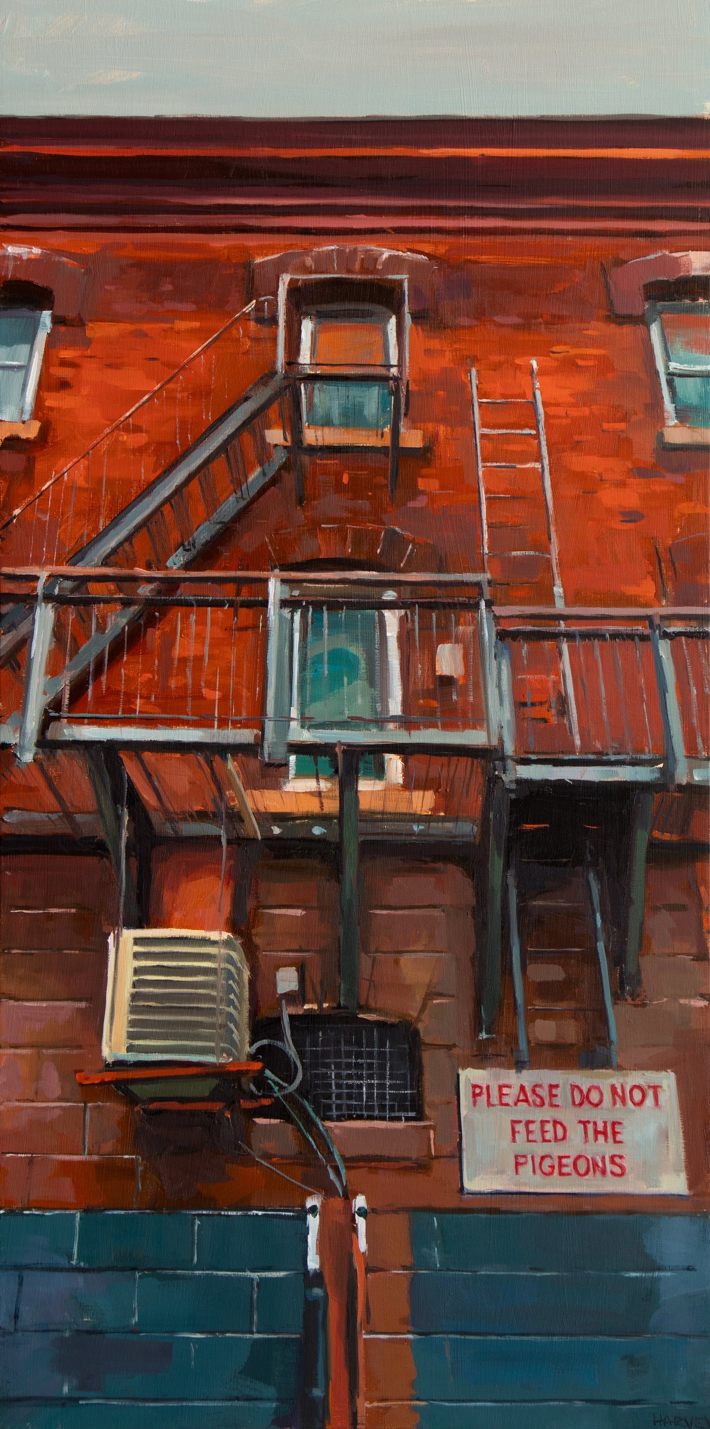 Brian Harvey, Pigeons (off Bank Street)