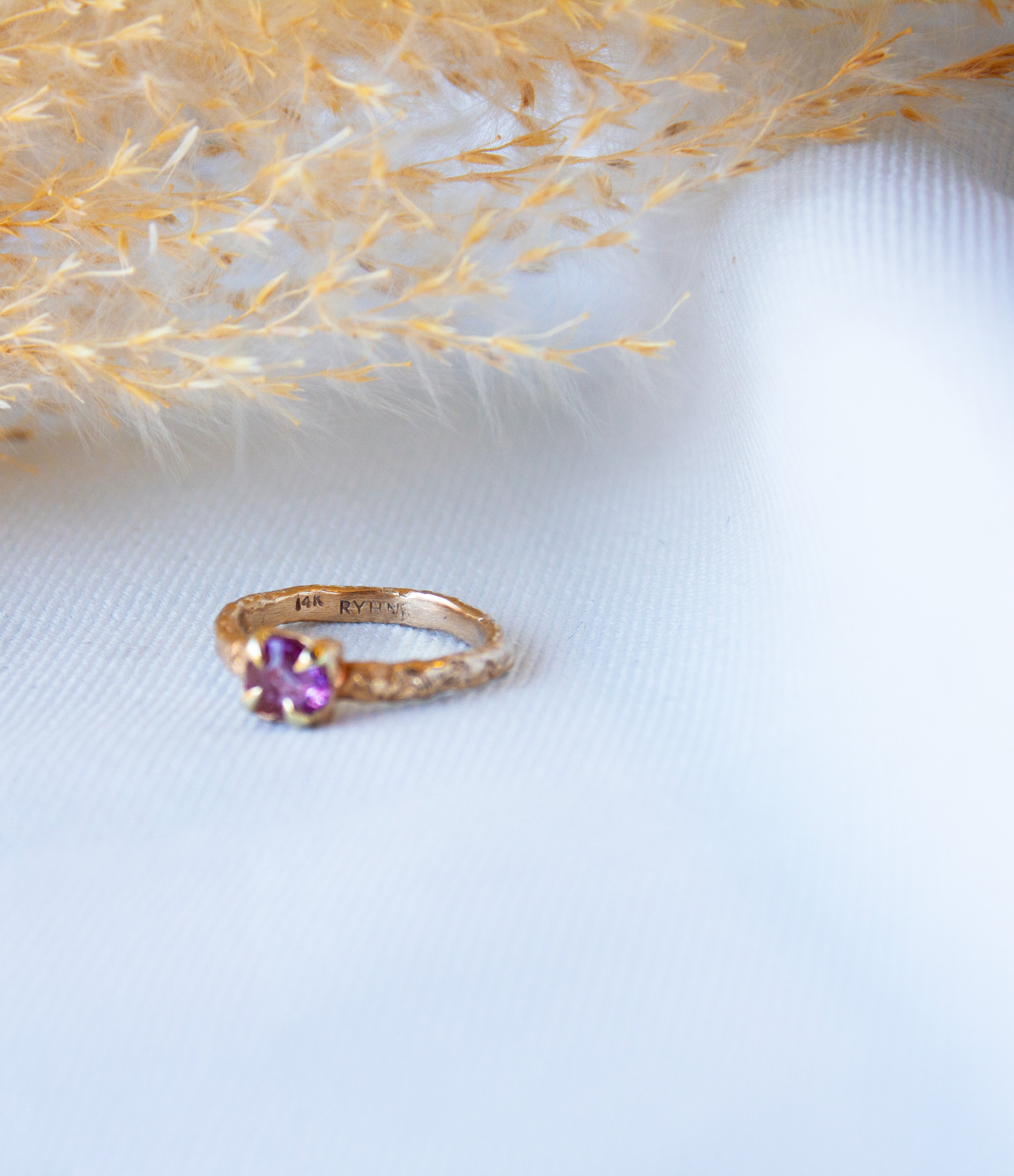 RYHN, Per Se Pink Sapphire Gold Ring-4