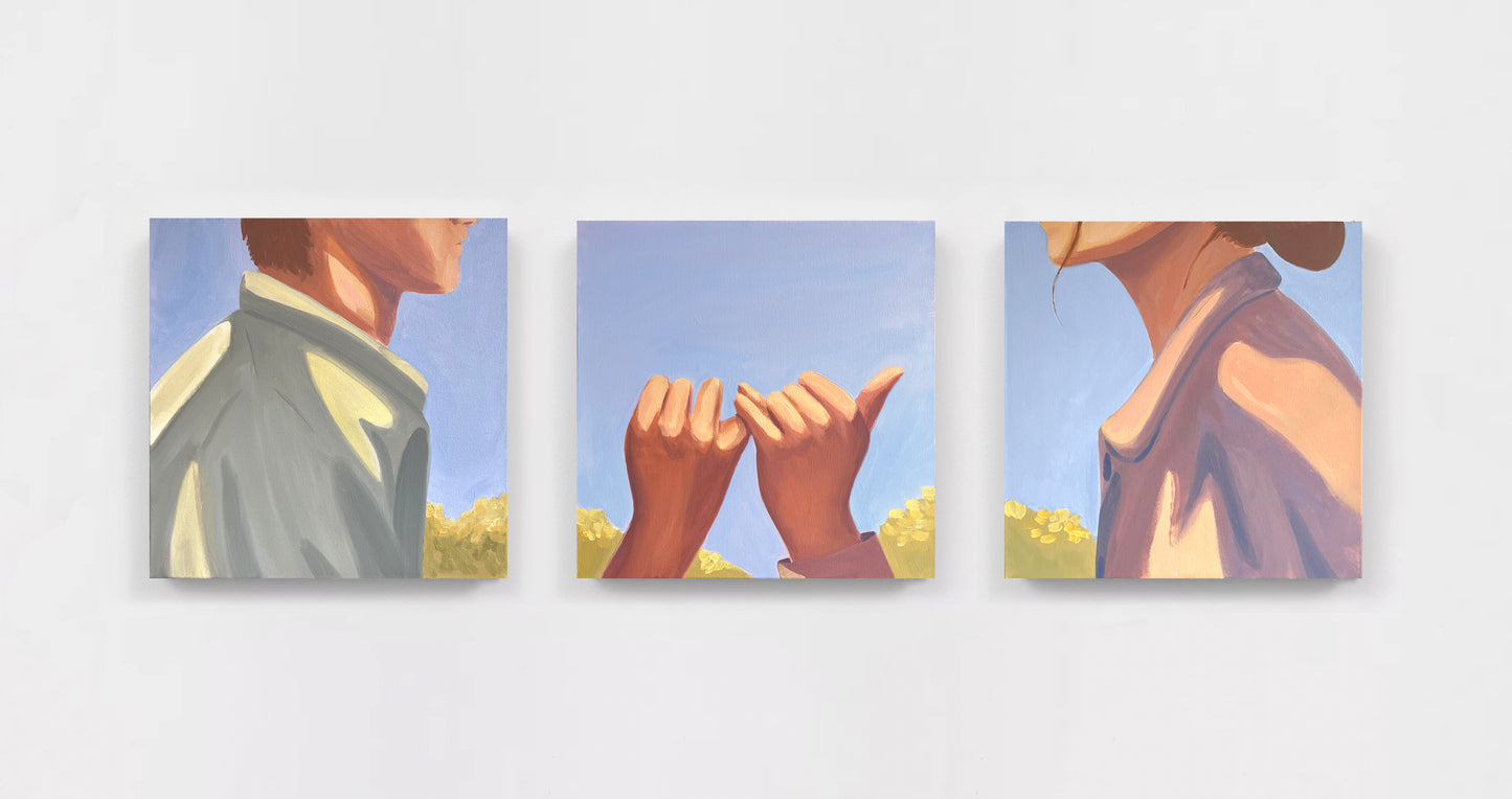 Holly Stapleton, Pinky Promise Triptych