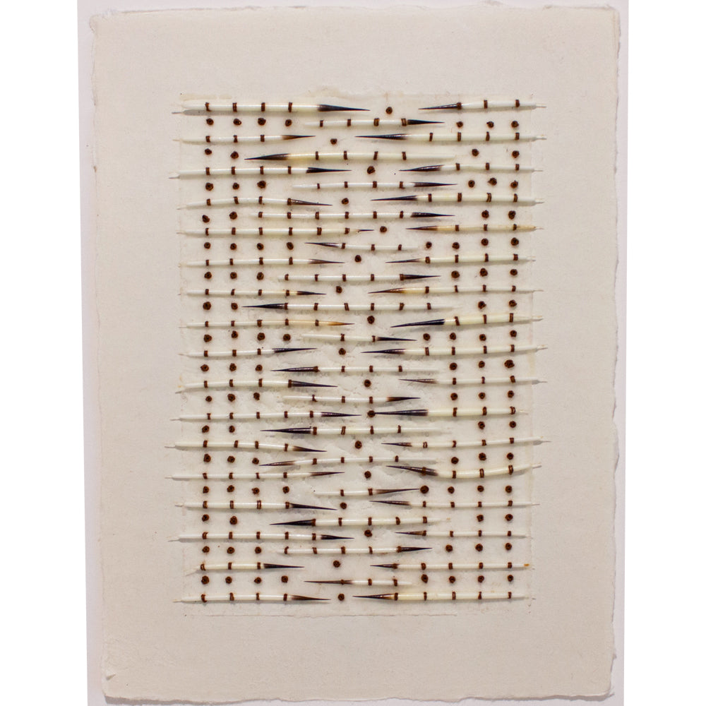 Ava Roth, Porcupine Quills and French Knots