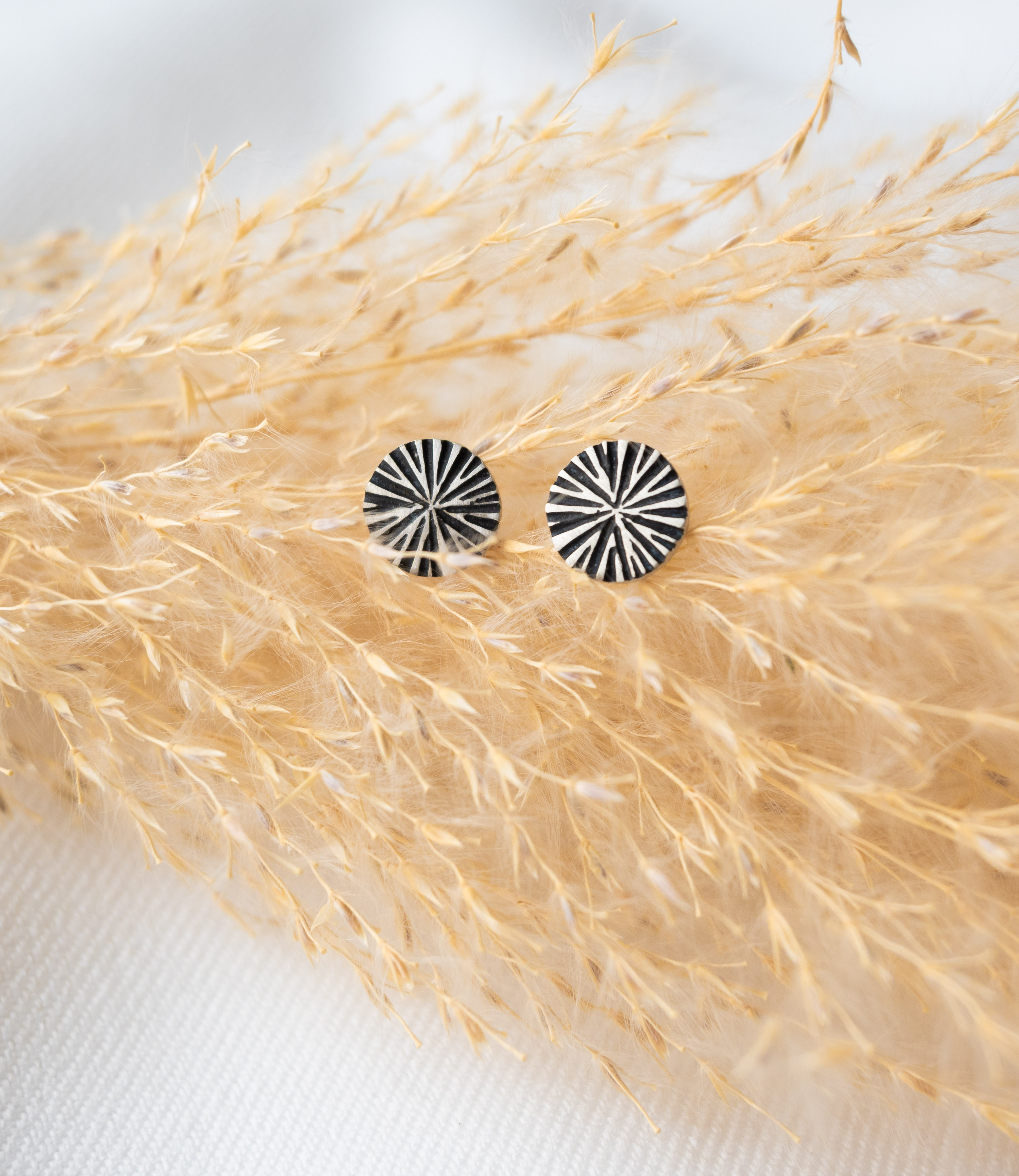 Andrea Mueller, Rays of Light Stud Earrings