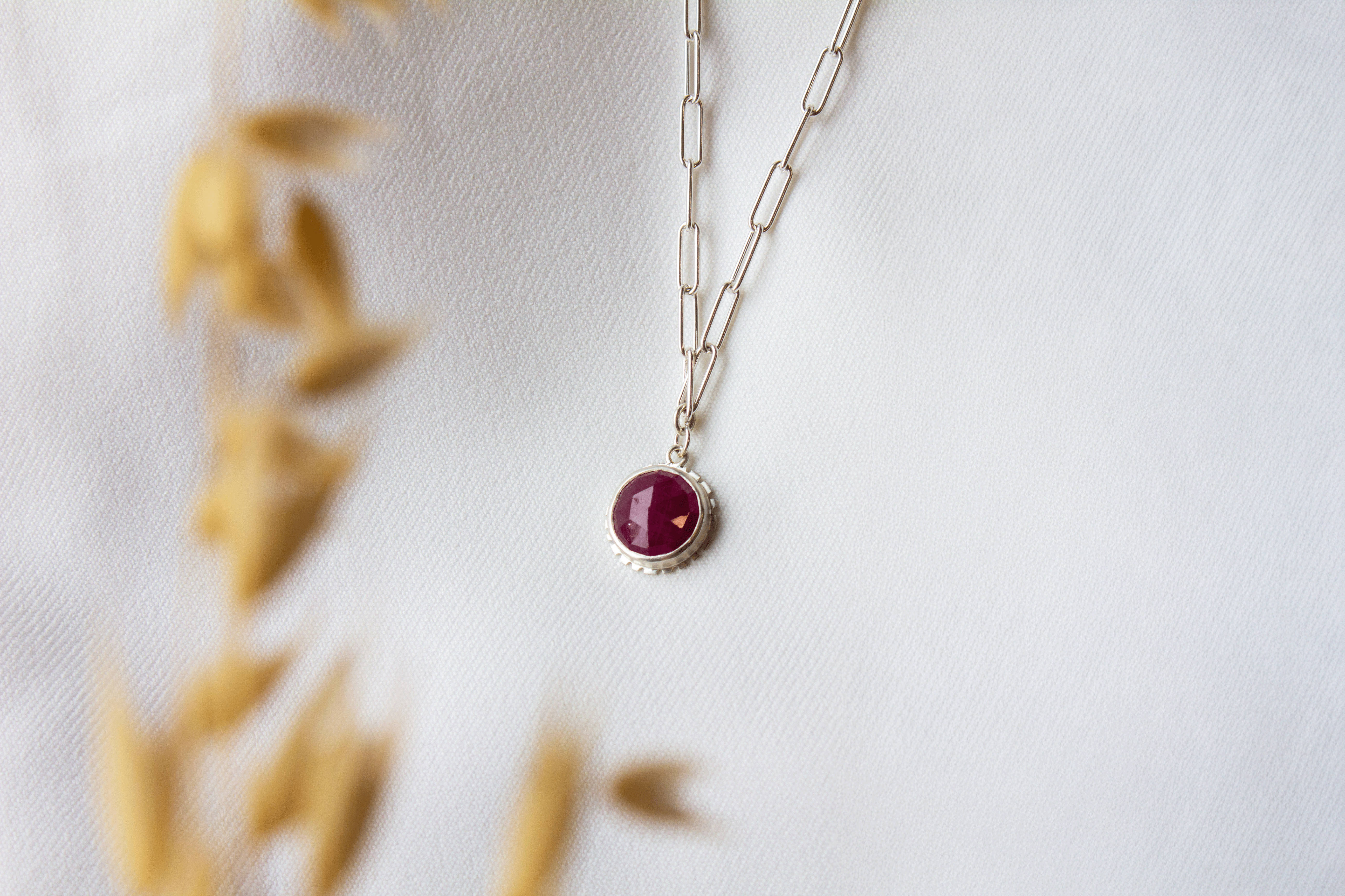 Andrea Mueller, Ruby Necklace-1