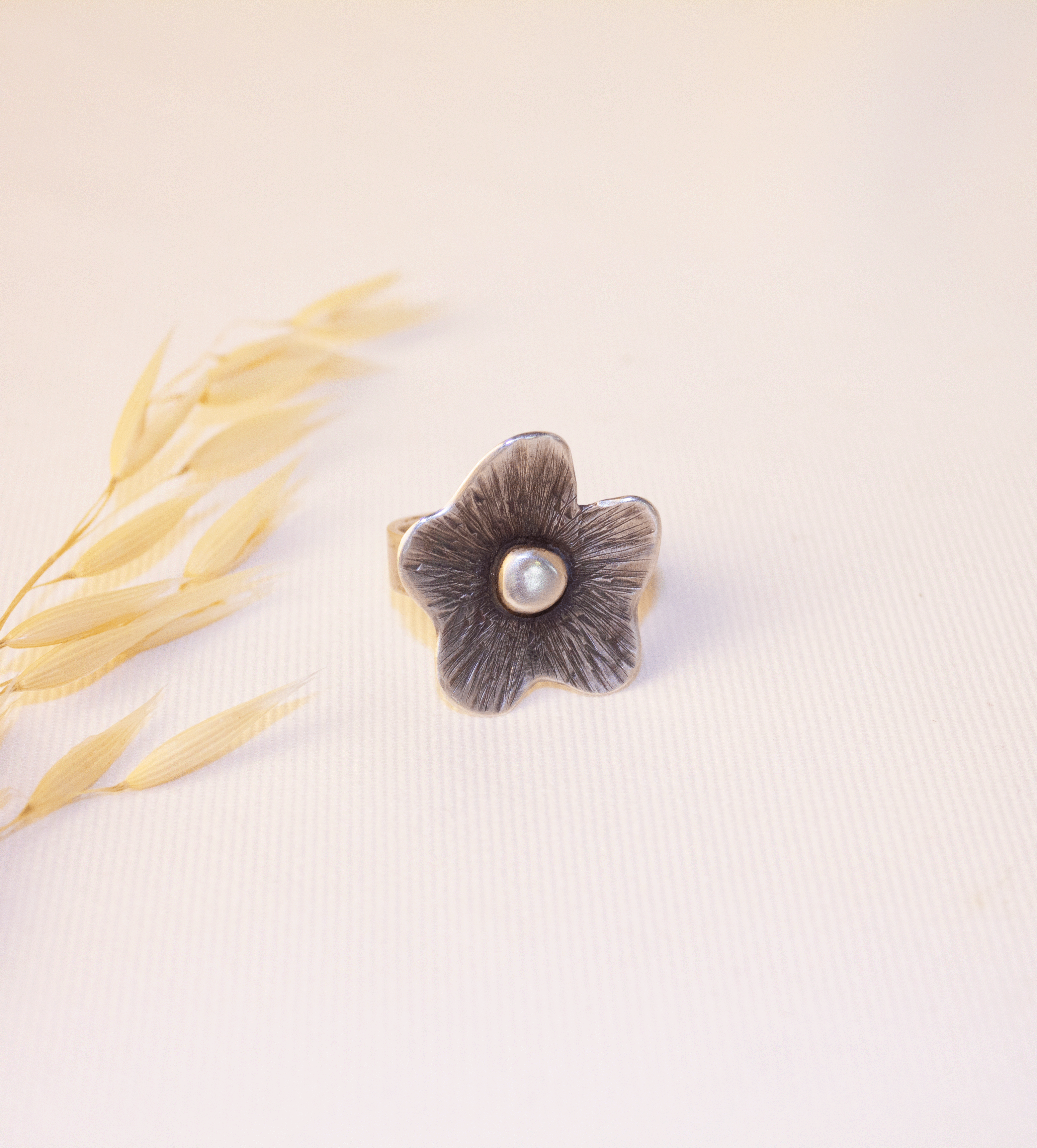 Galili Ellis, Stylized Poppy Ring-1