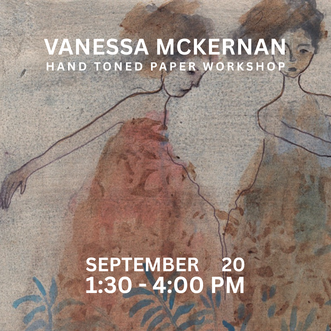 Vanessa McKernan, Workshop: Hand-Toned Paper