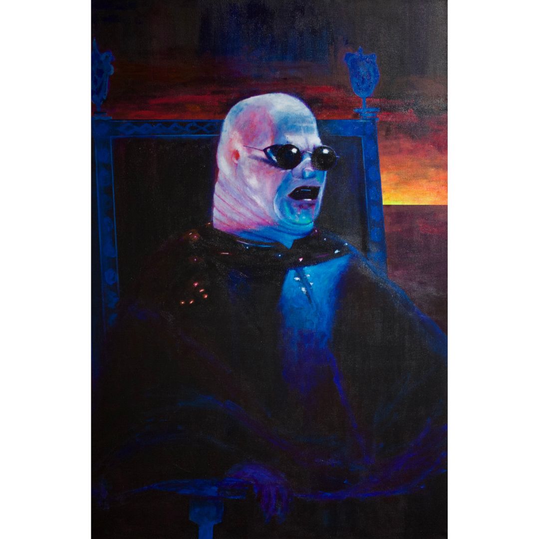 Lee Stewart, Portrait of Pope Innocent X (Hell Interface)
