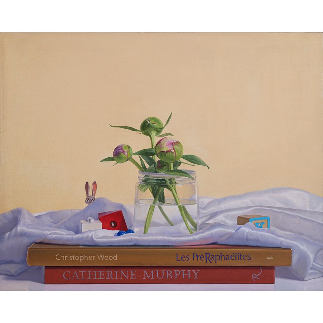 Jian Zhang, Still Life with Buds-3