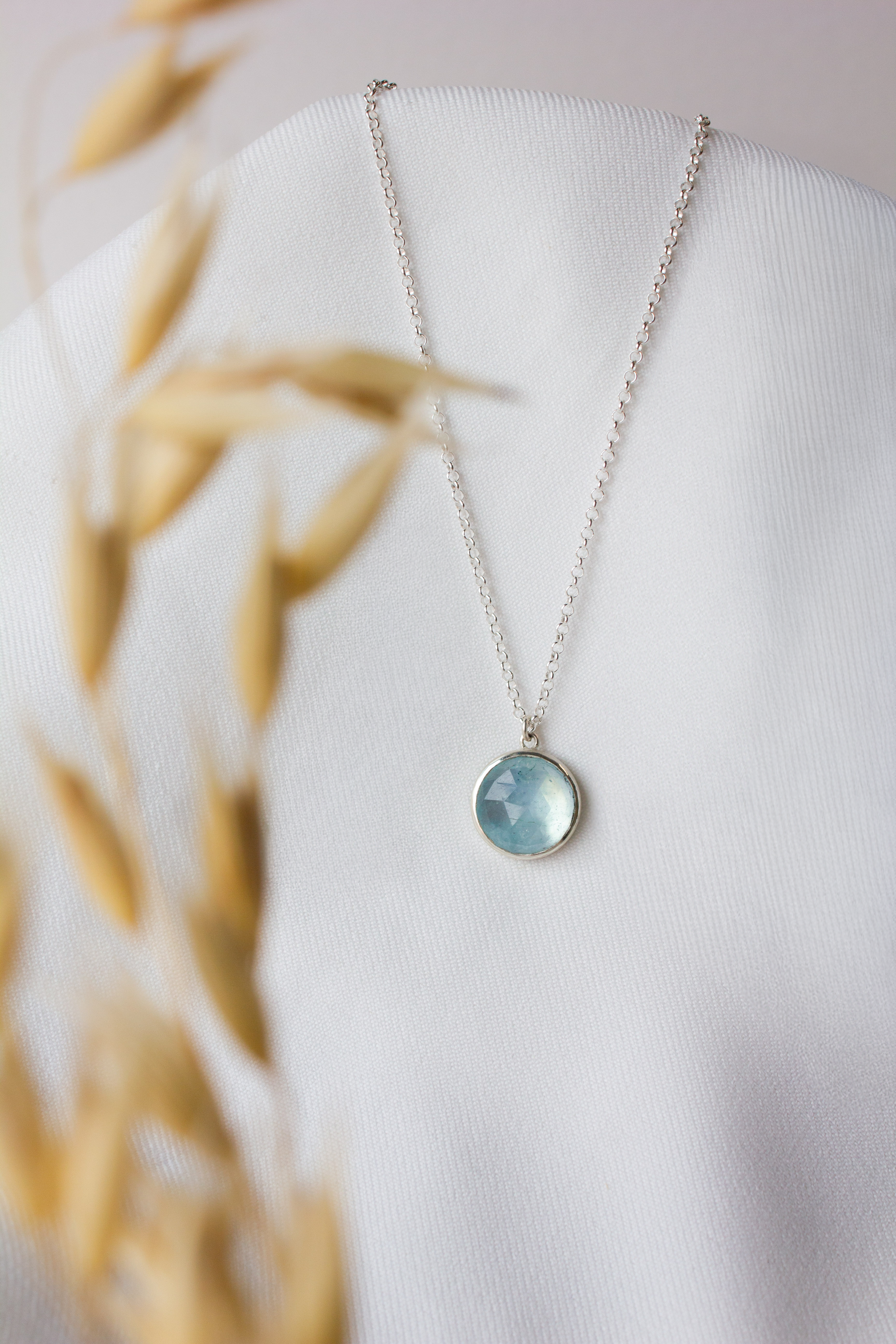 Andrea Mueller, Santa Maria Aquamarine Necklace-1
