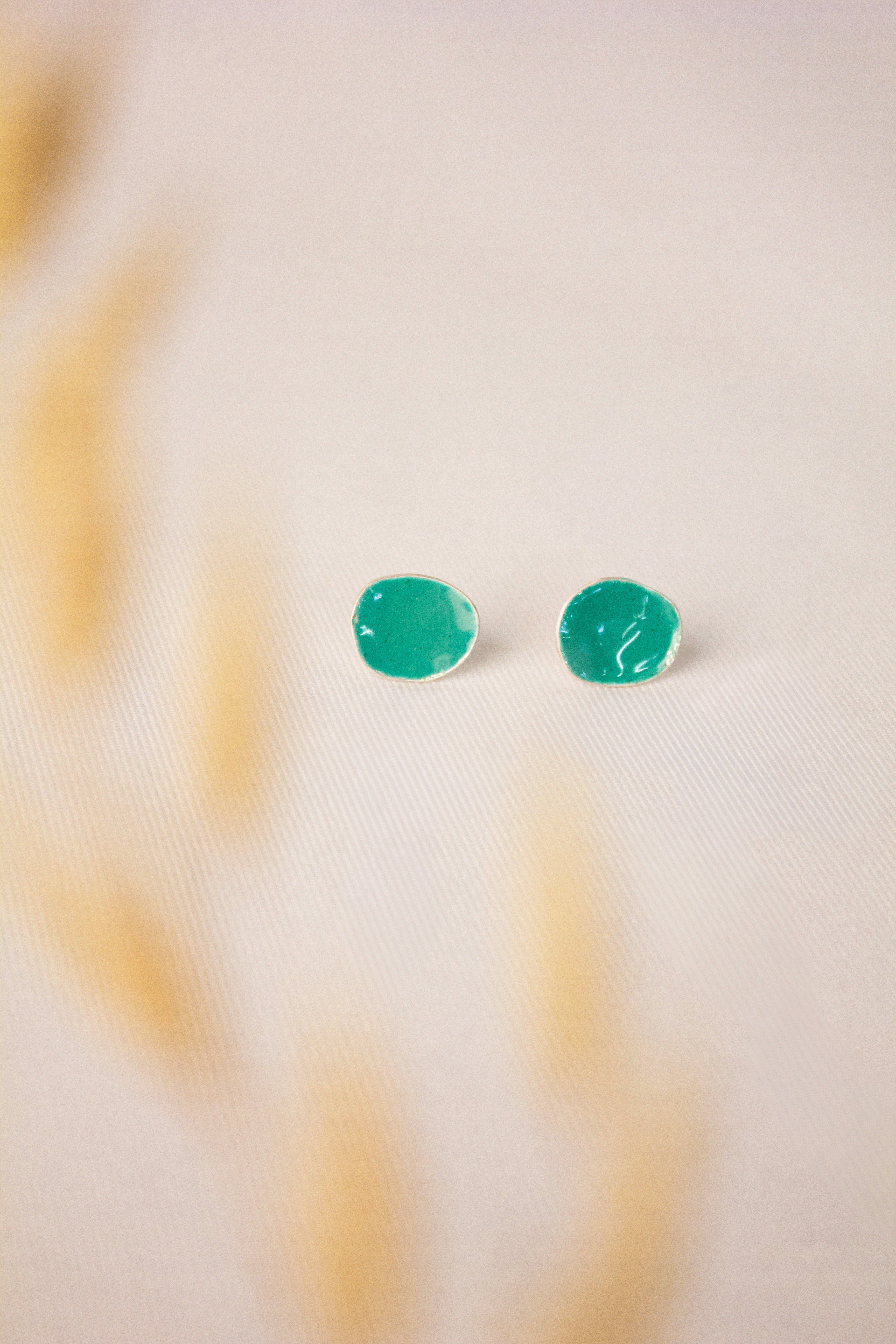 Galili Ellis, Colourful Enamel Stud Earrings-4