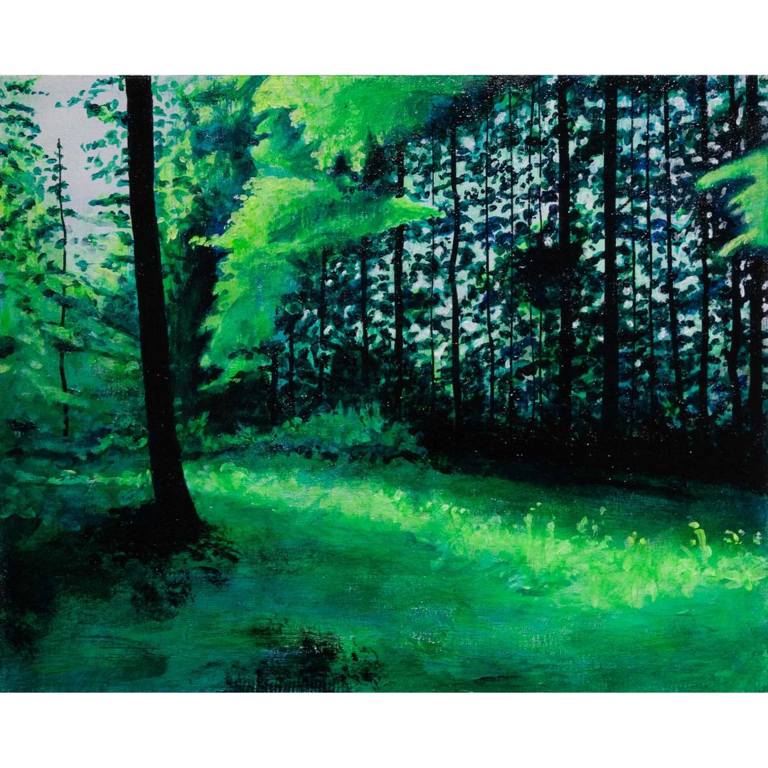 Lee Stewart, Second Location: Wooded Area