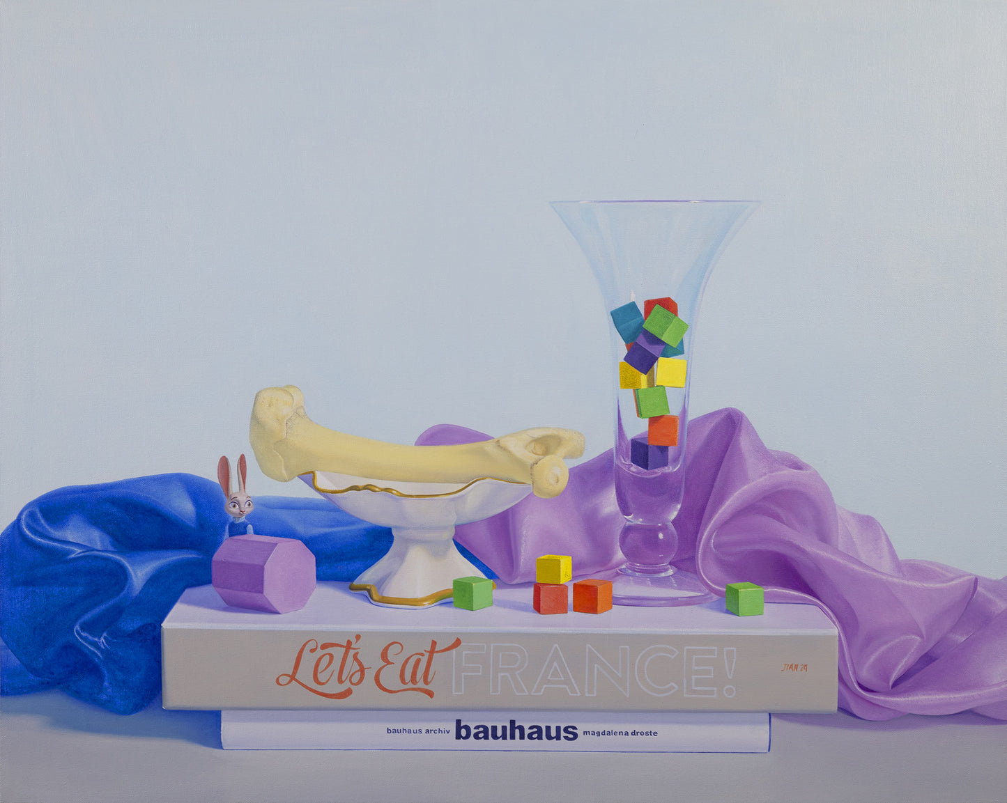 Jian Zhang, Still Life with Bone