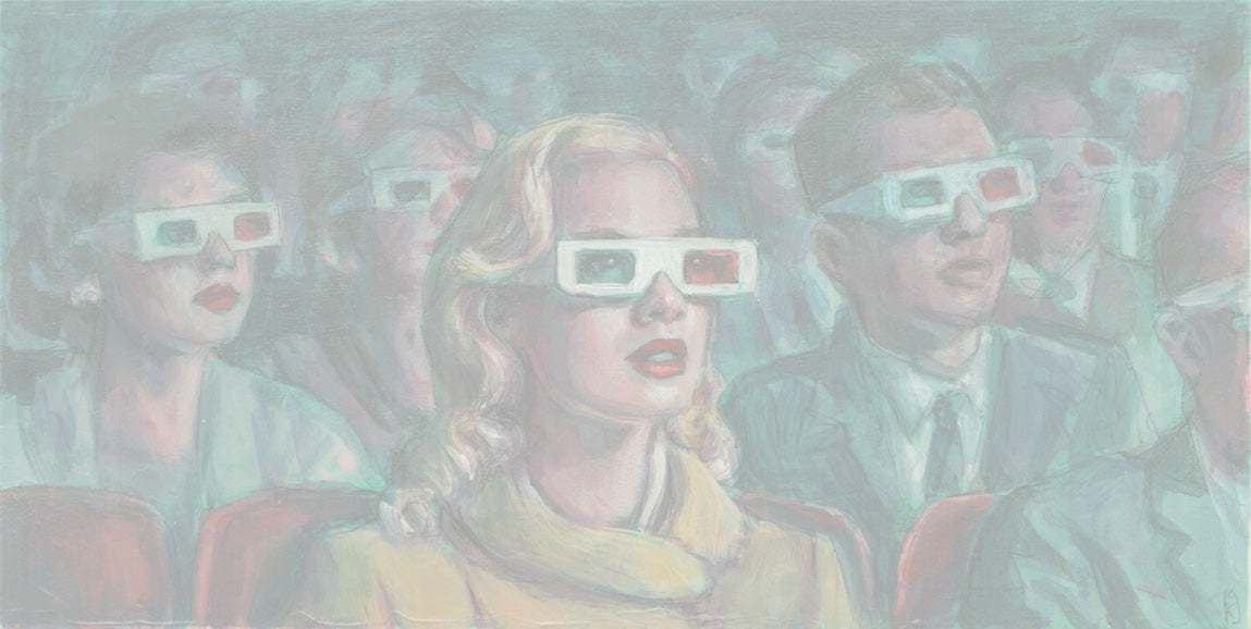 ACQUIRED | Kelly Grace, Study for "Late Show"