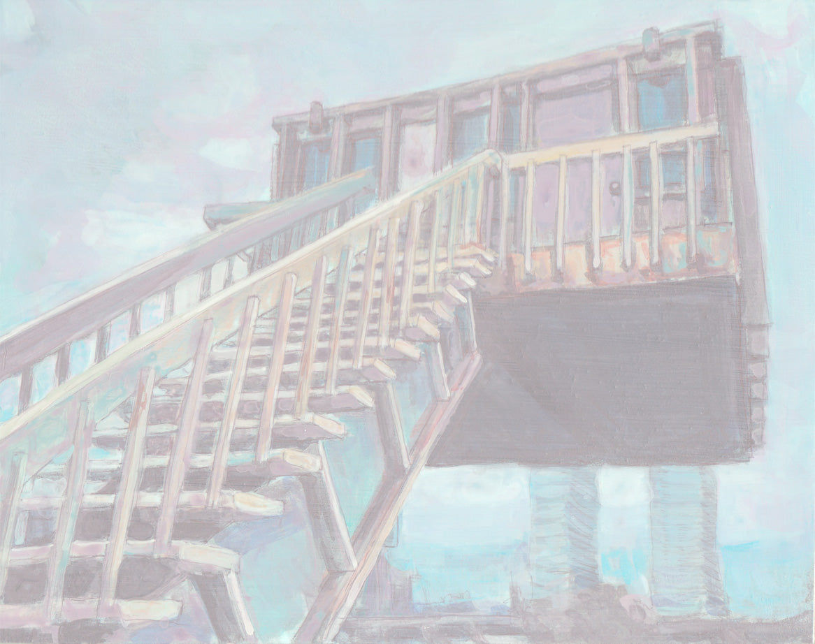ACQUIRED | Kelly Grace, Study for "Lookout"