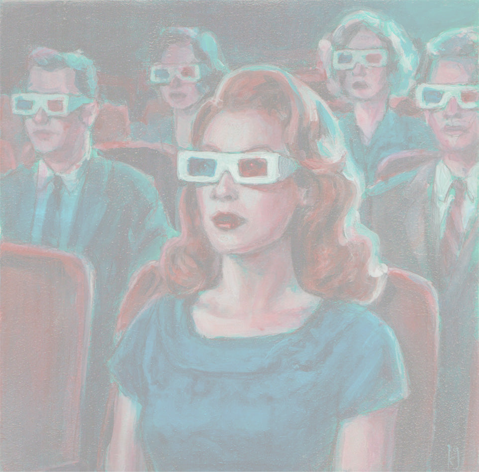 ACQUIRED | Kelly Grace, Study for "The Screen Test"