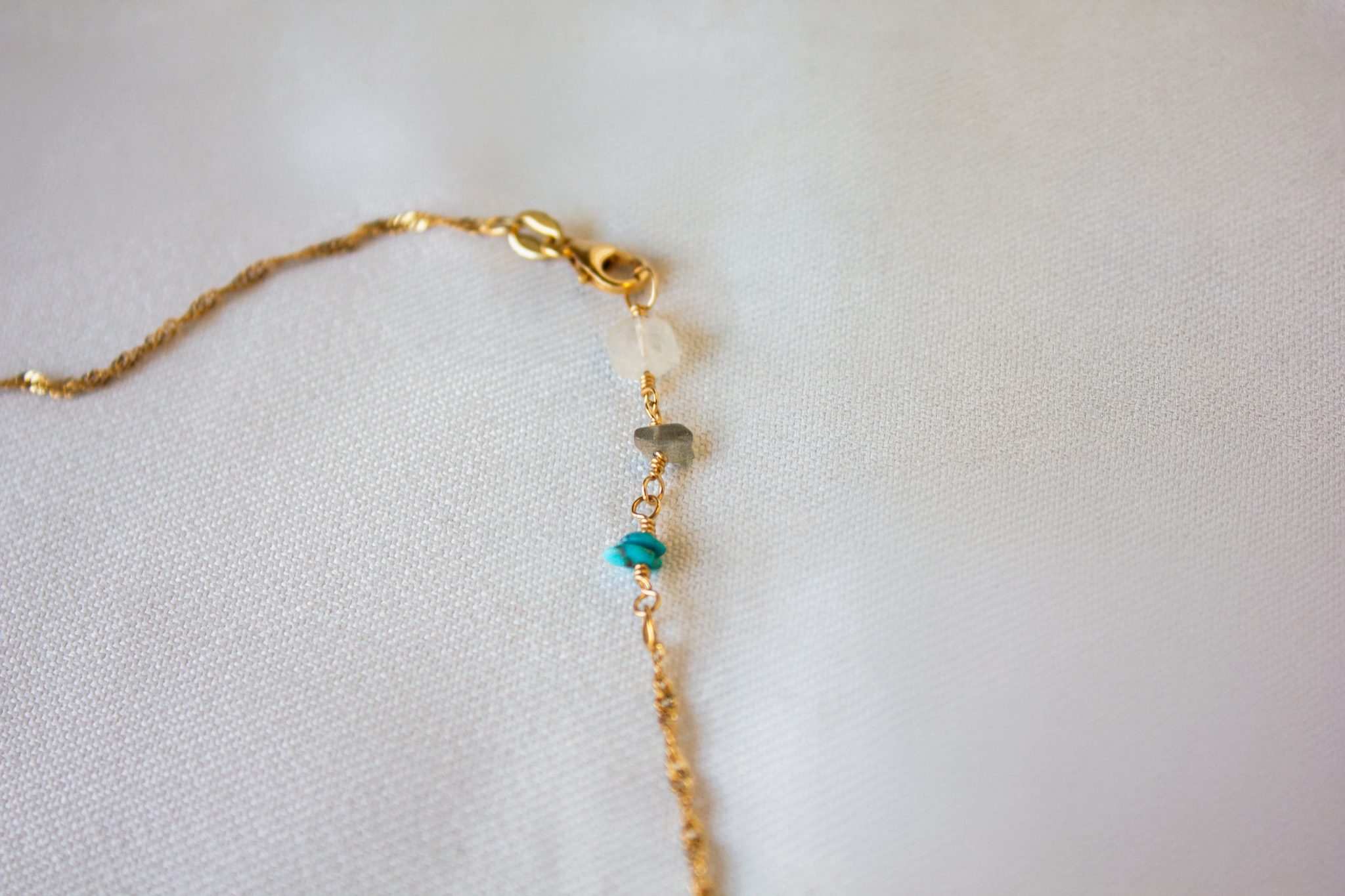 Hailey Jane, Singapore Turquoise Necklace-3