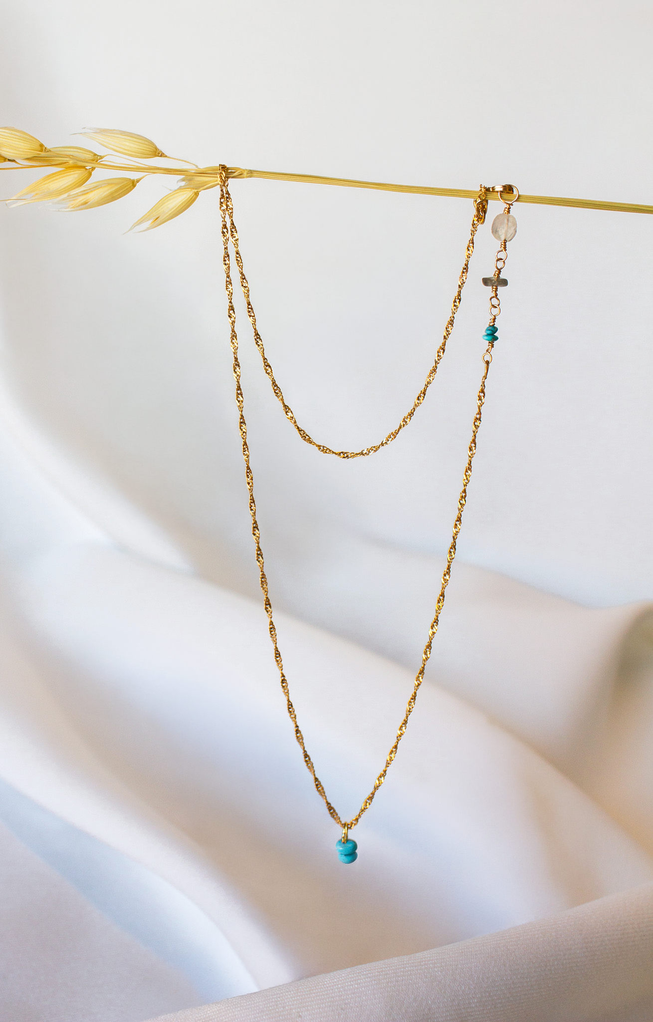 Hailey Jane, Singapore Turquoise Necklace