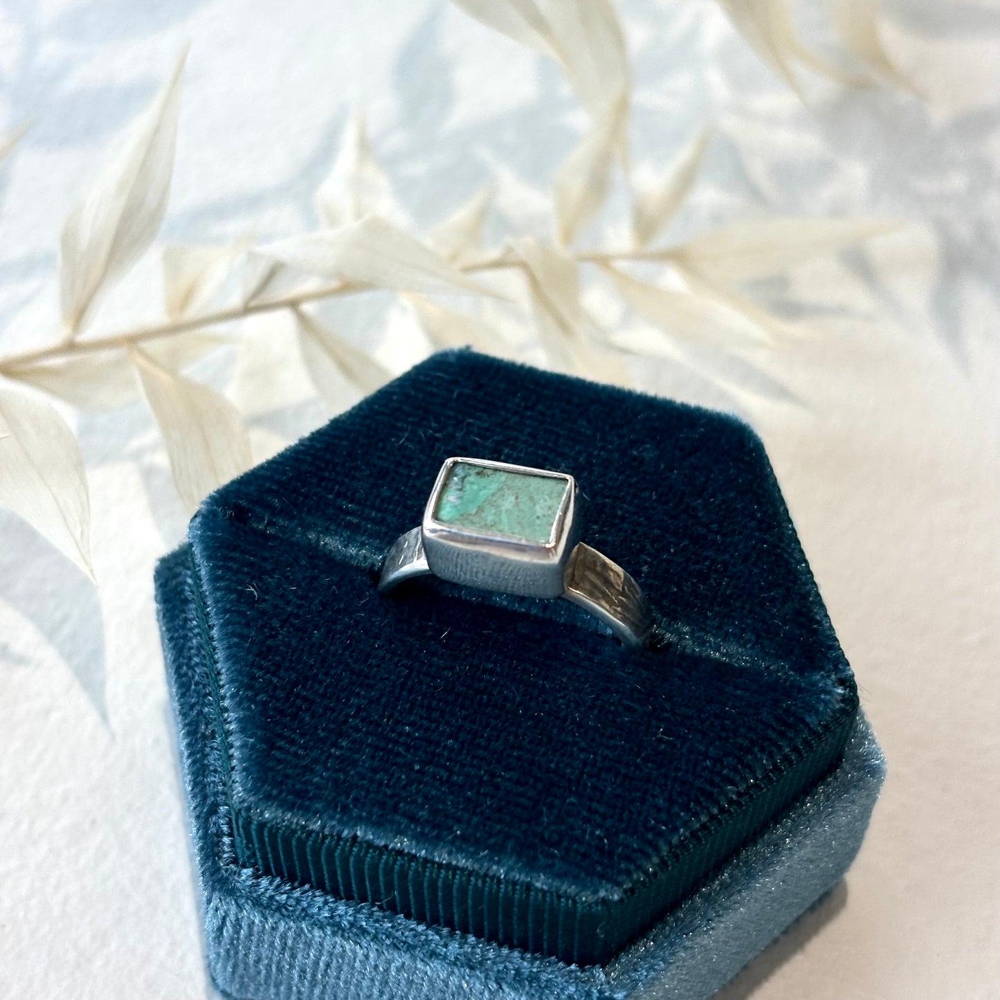 Galili Ellis, Rectangle Turquoise Ring