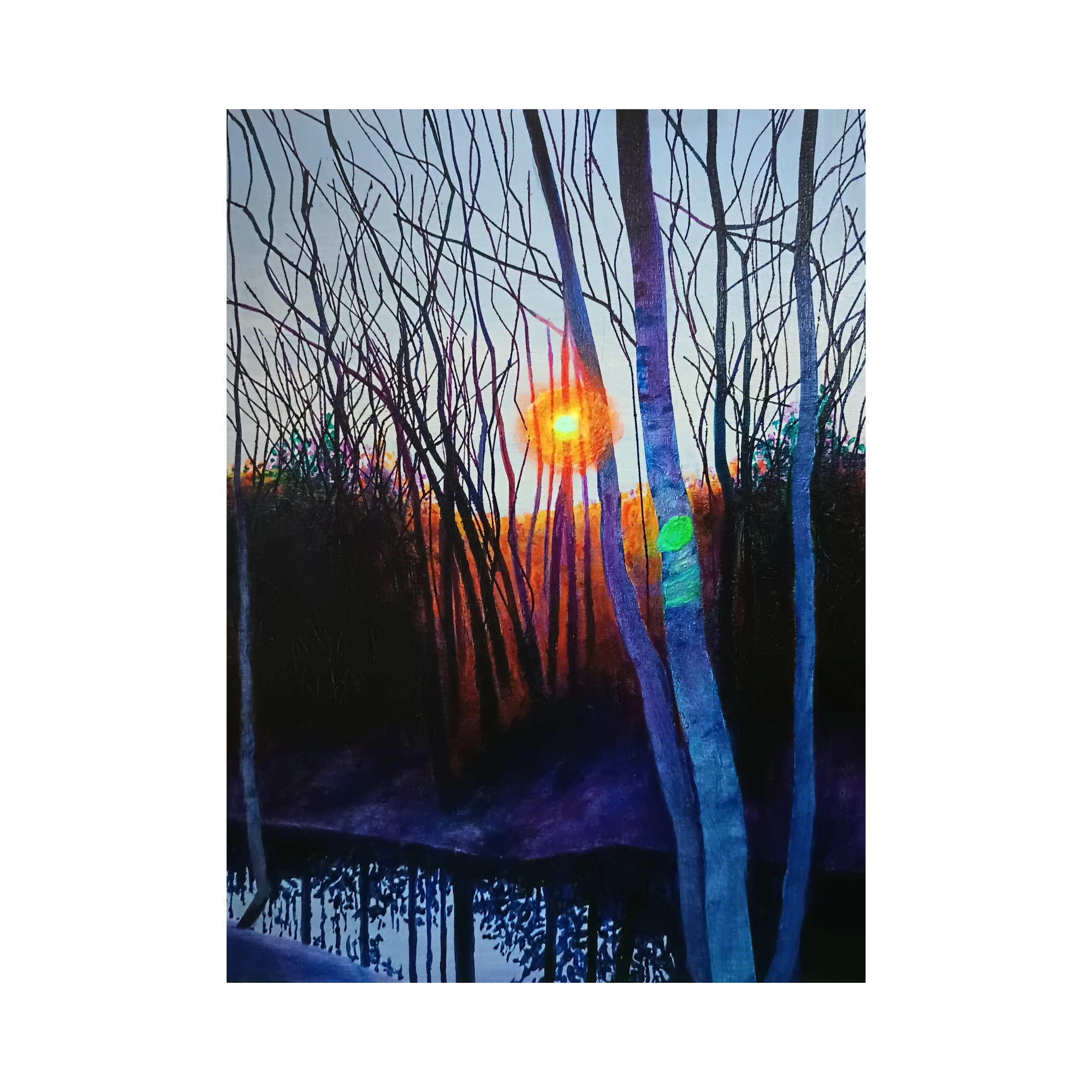 Lee Stewart, Glowing Morning Sun