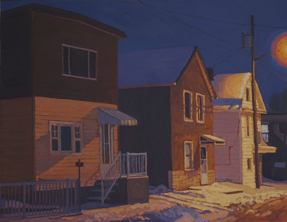 Lauren Mercer-Smail, A Small Town at Night ii