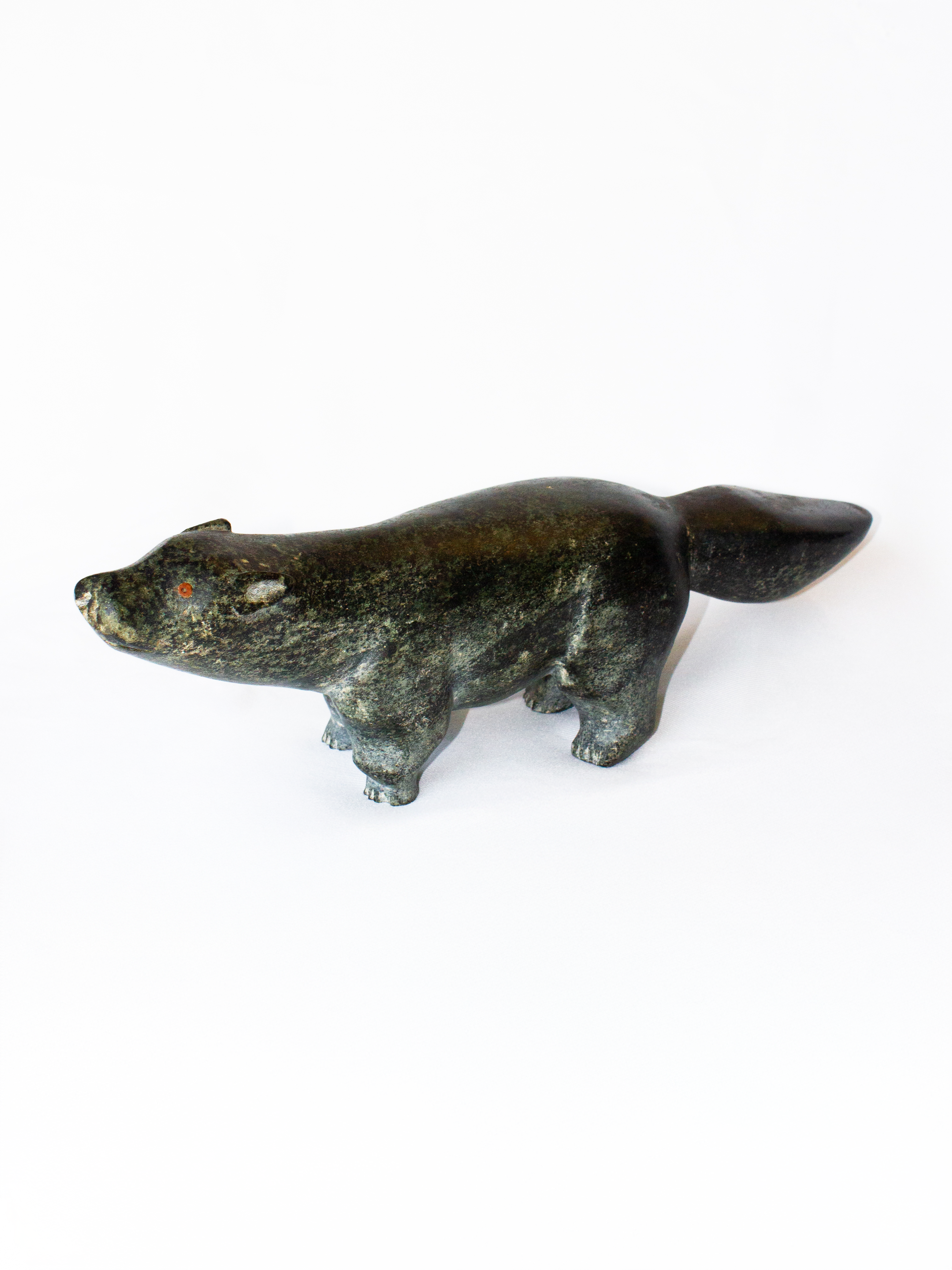 Transforming Bear, Aoudla Pee (Inuit, Cape Dorset)-1