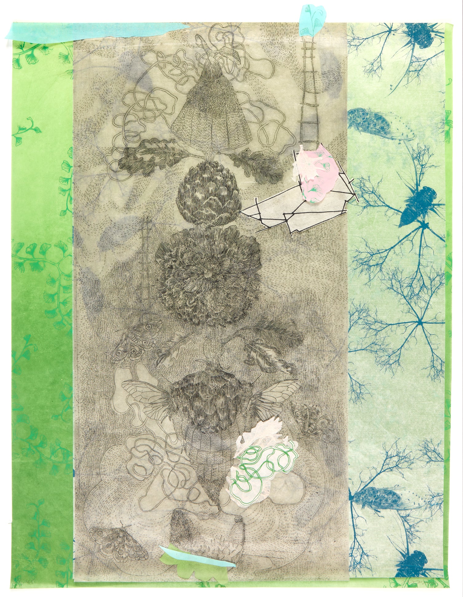 Elizabeth D'Agostino, Woven Topographies, Series VI