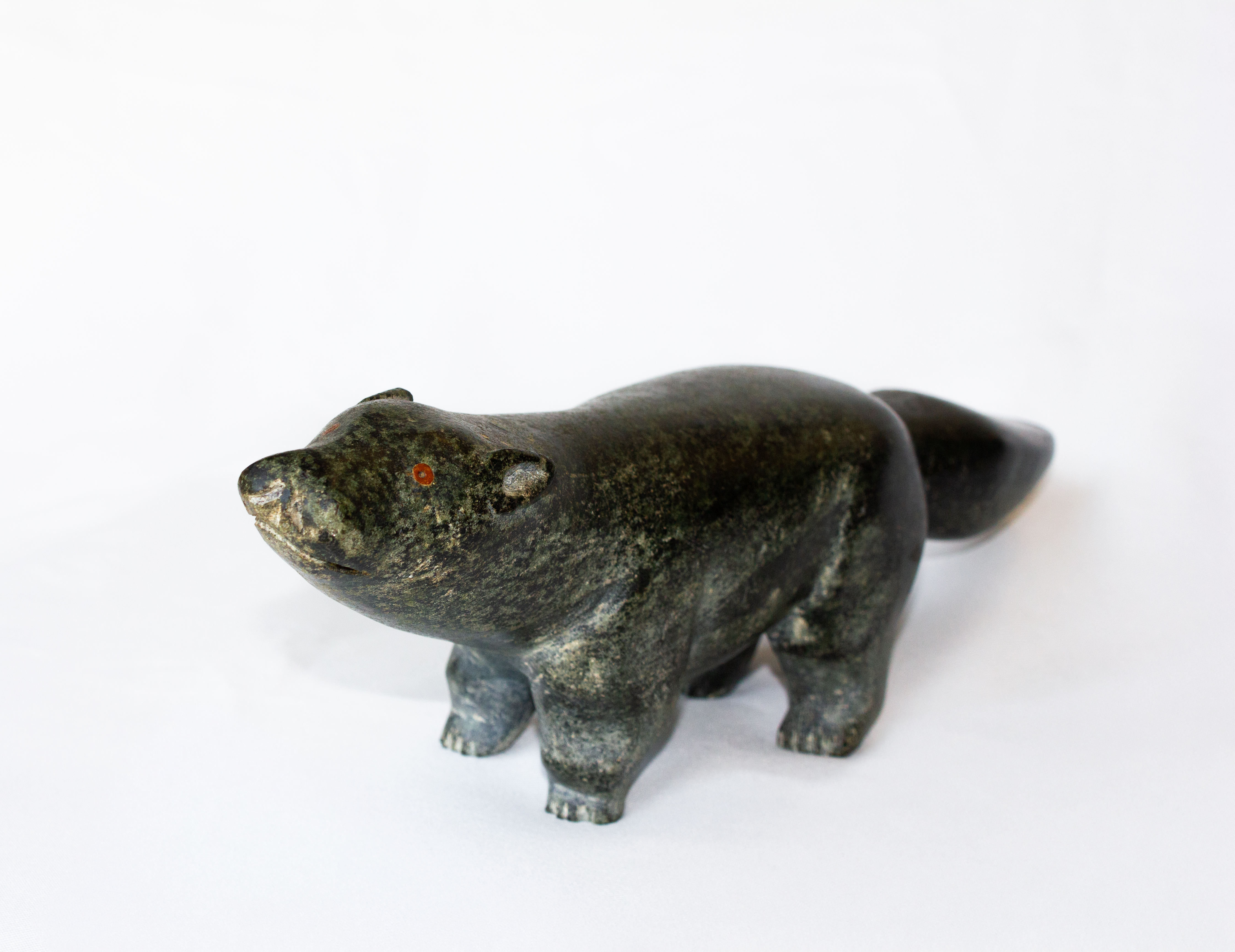 Transforming Bear, Aoudla Pee (Inuit, Cape Dorset)-3