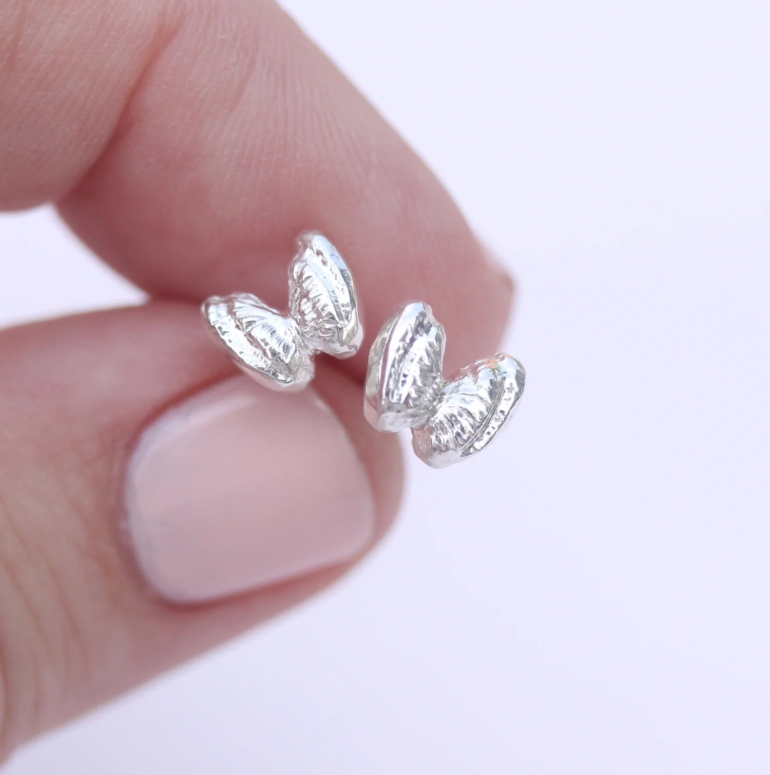 Kathryn Rebecca, Butterfly Shell Studs-4