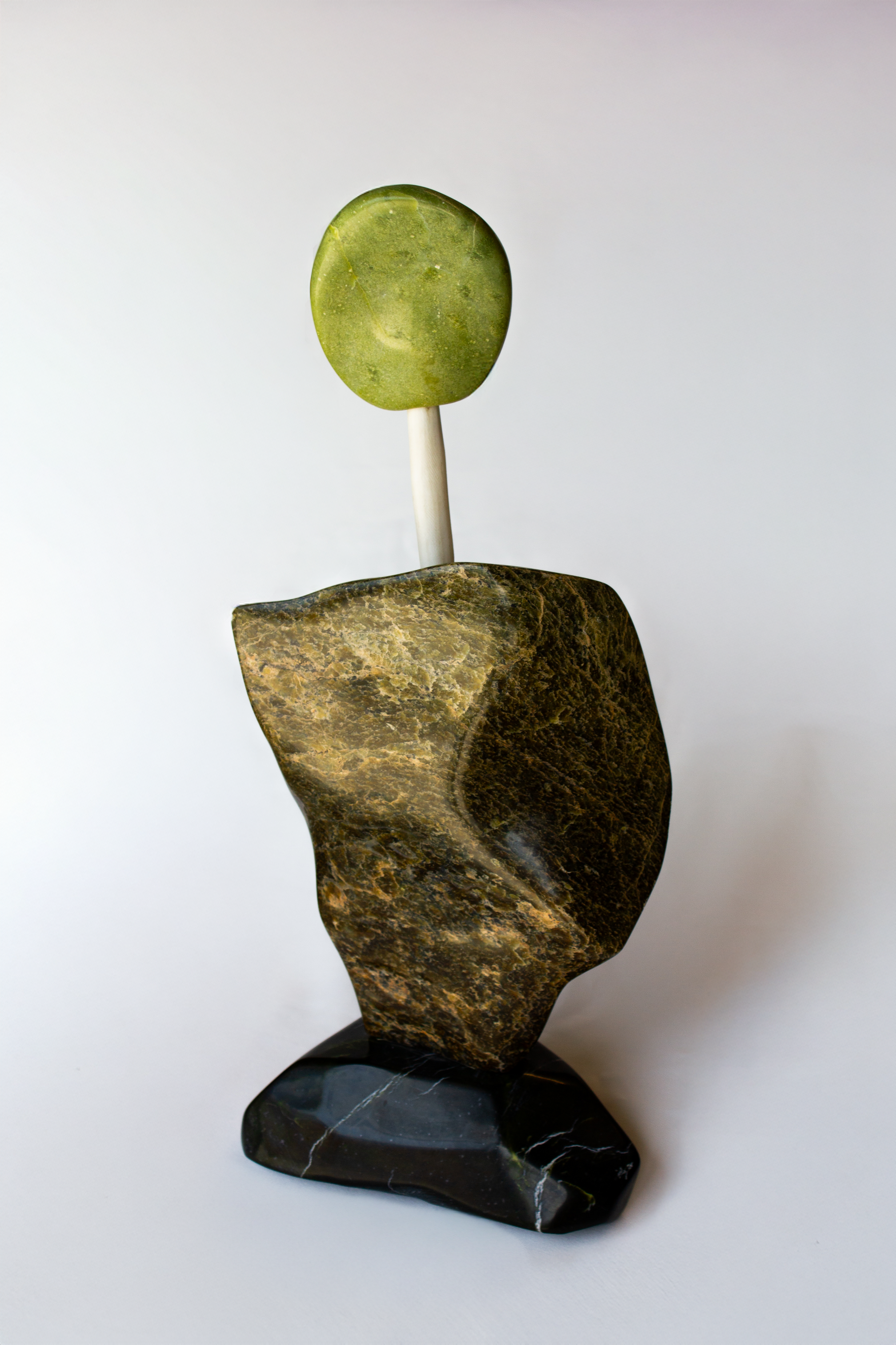 Stretching His Neck to See Far, Mattiusi Iyaituk (Inuit, Nunavik)-5