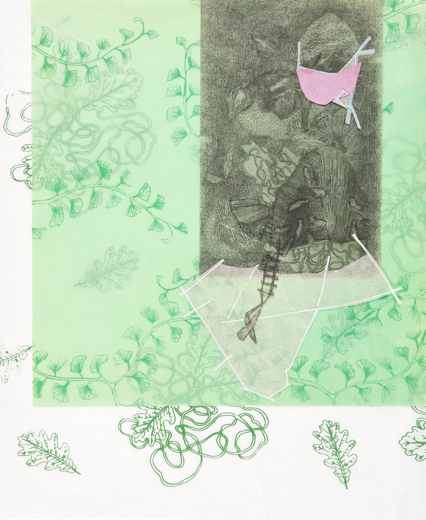Elizabeth D'Agostino, The garden within, series VI