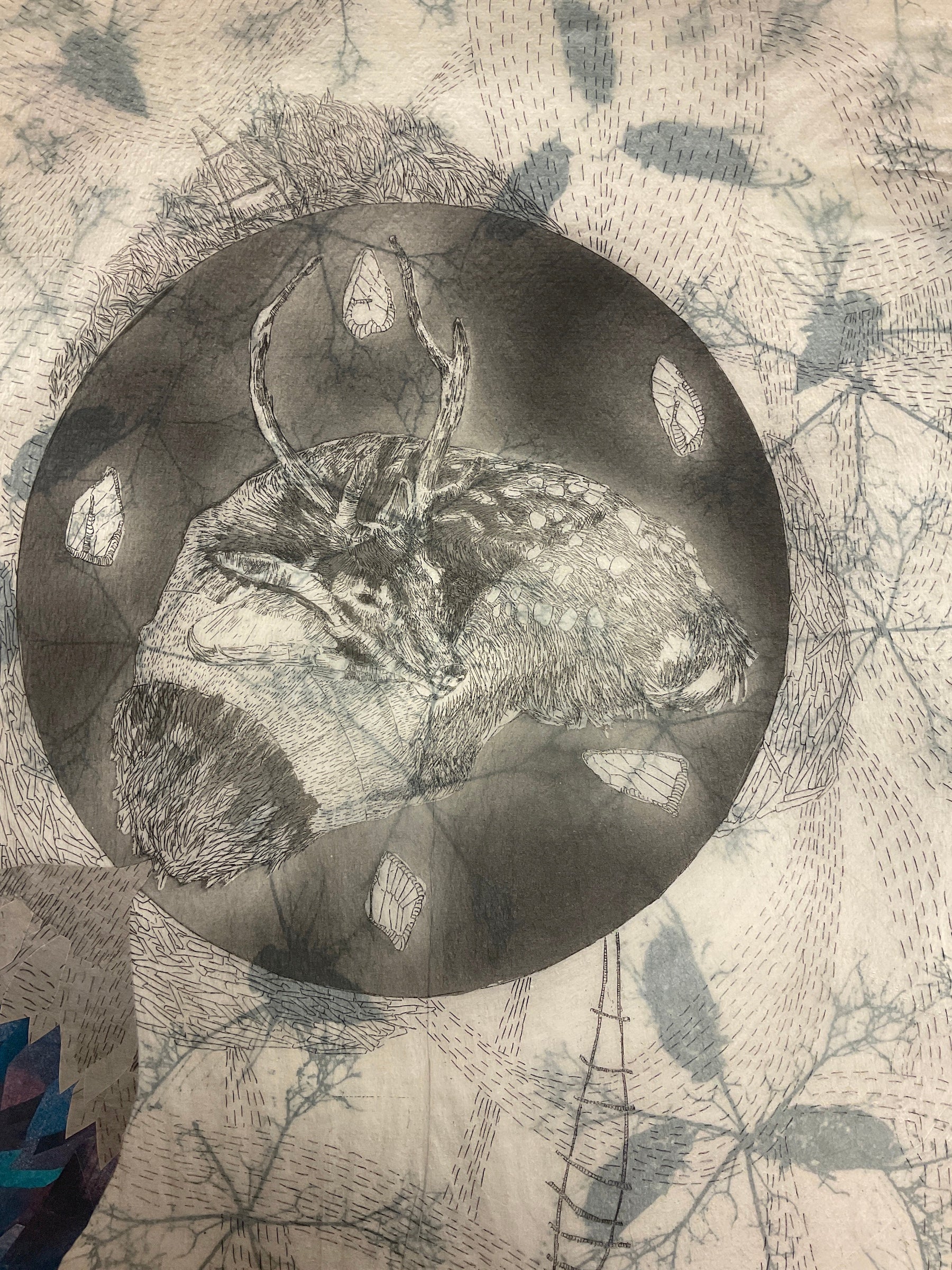 Elizabeth D'Agostino, Deer with Podsack I-8