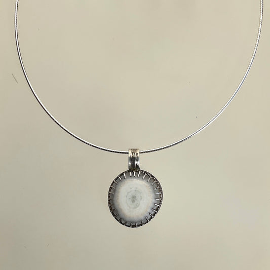 Galili Ellis, Small Solar Quartz Necklace