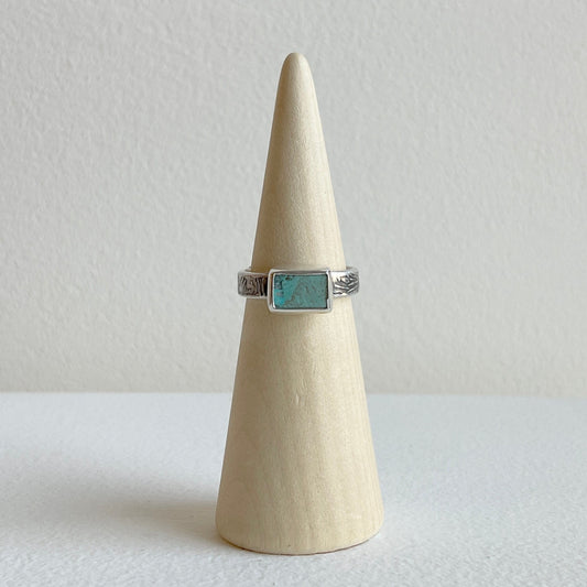 Galili Ellis, Rectangle Turquoise Ring