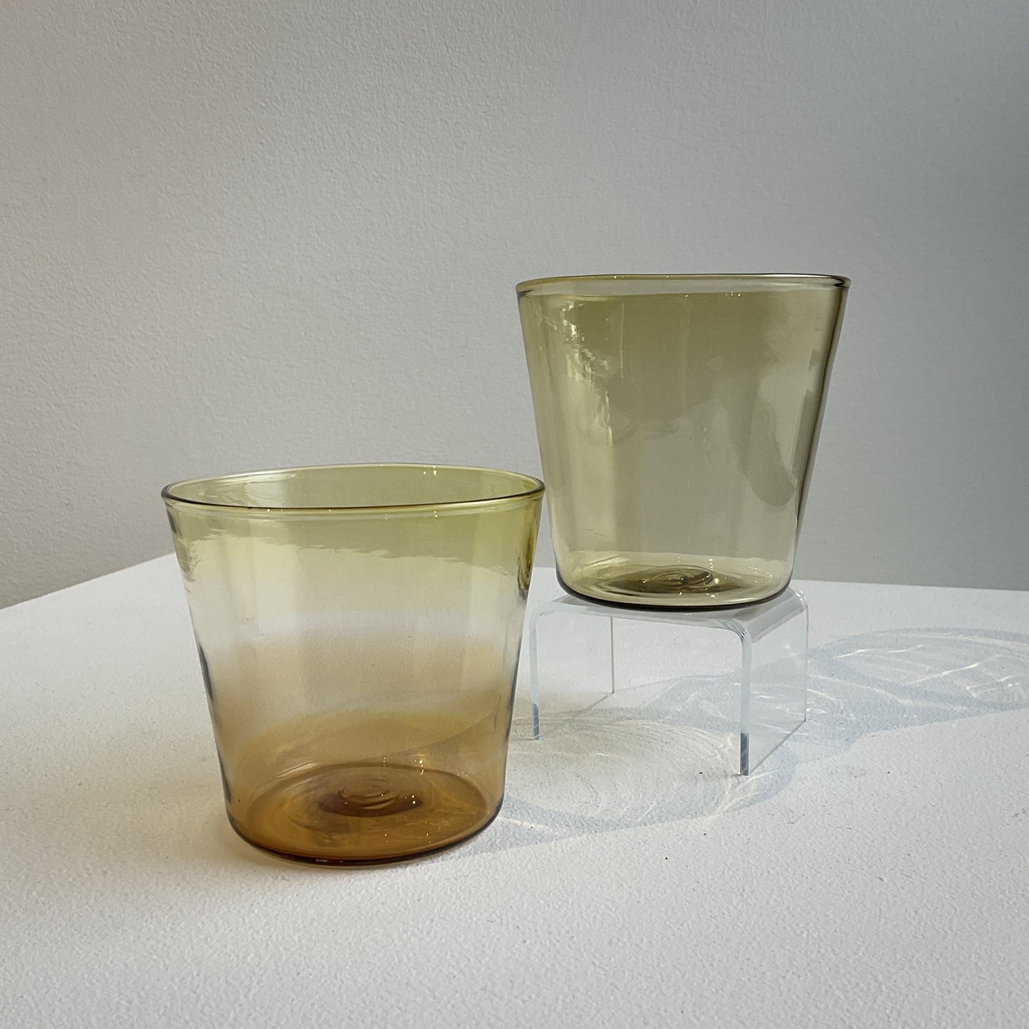 Silvia Taylor, "Horizon" Glass Cups