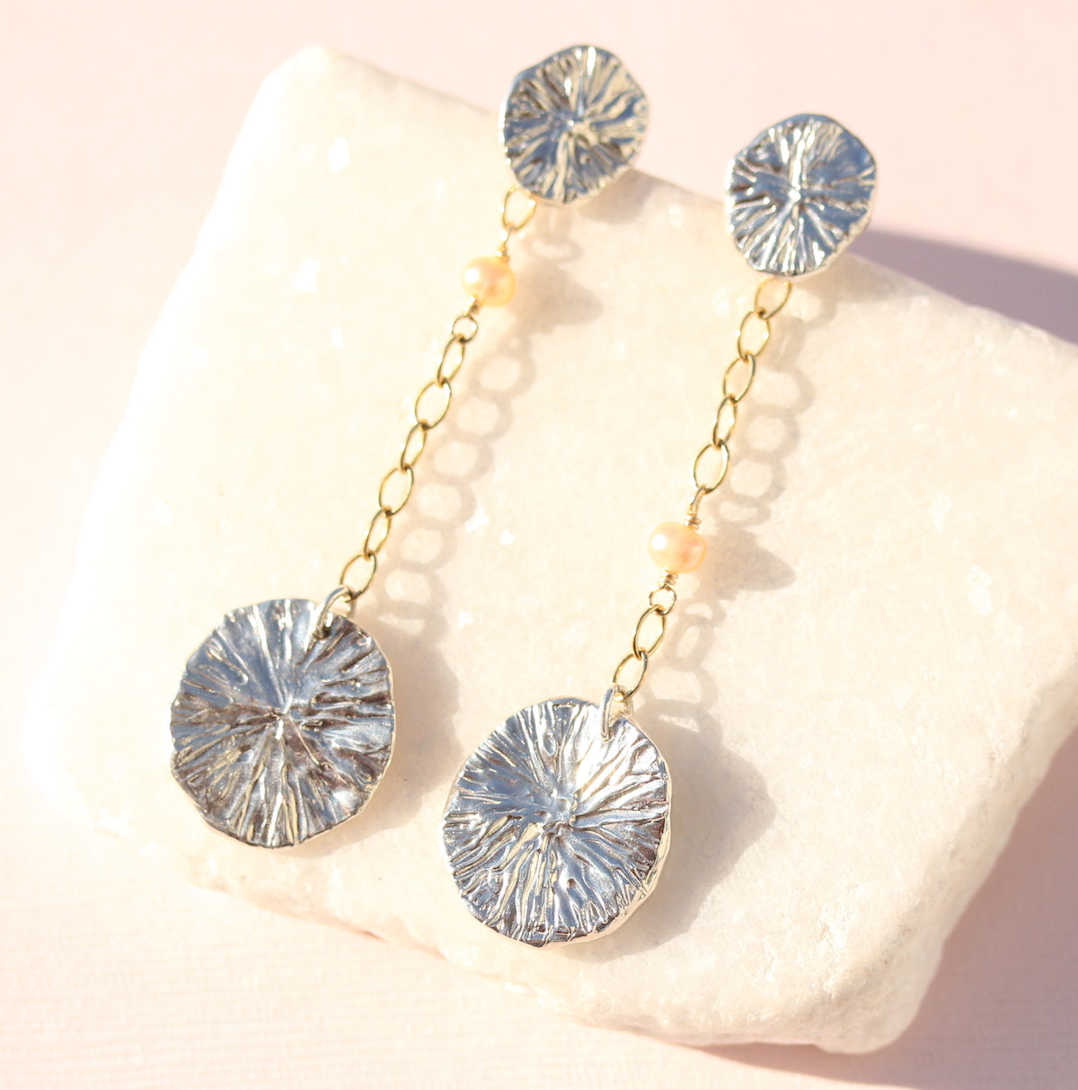 Kathryn Rebecca, Beneath the Lilies Earrings-3