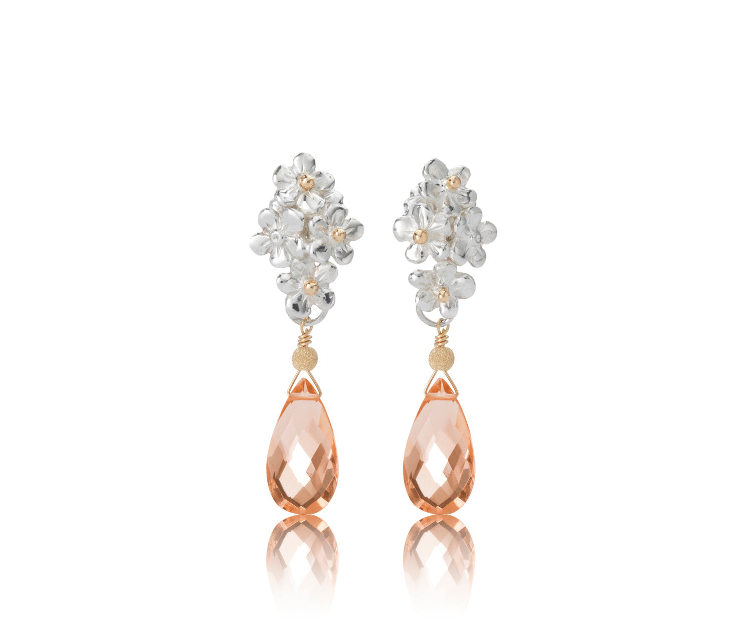Kathryn Rebecca, Forget Me Not Drop Earrings