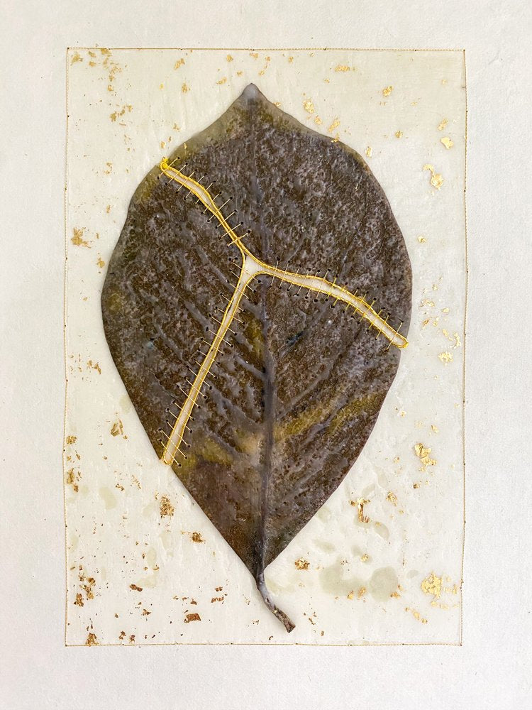 Ava Roth, Kinsugi Magnolia Leaf