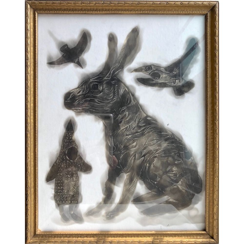 Shaper, Untitled (Rabbit, Bird, Figure)