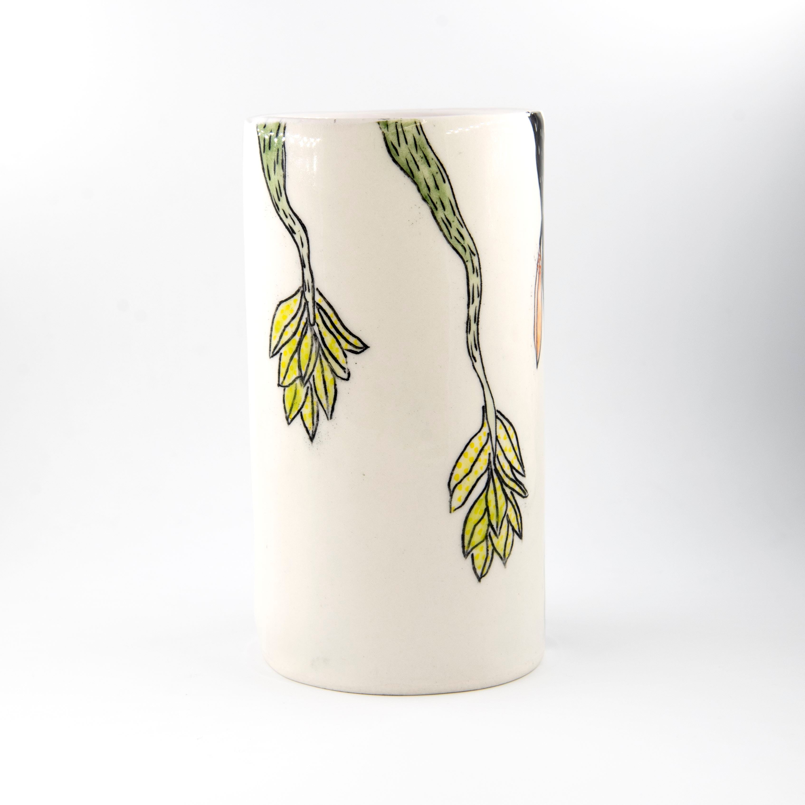 Marney McDiarmid, Black Vines Vase-3
