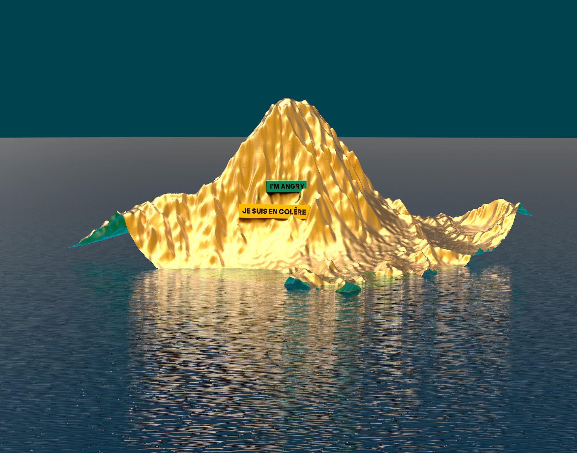 Marianne Burlew, I'm angry/Je suis en colère